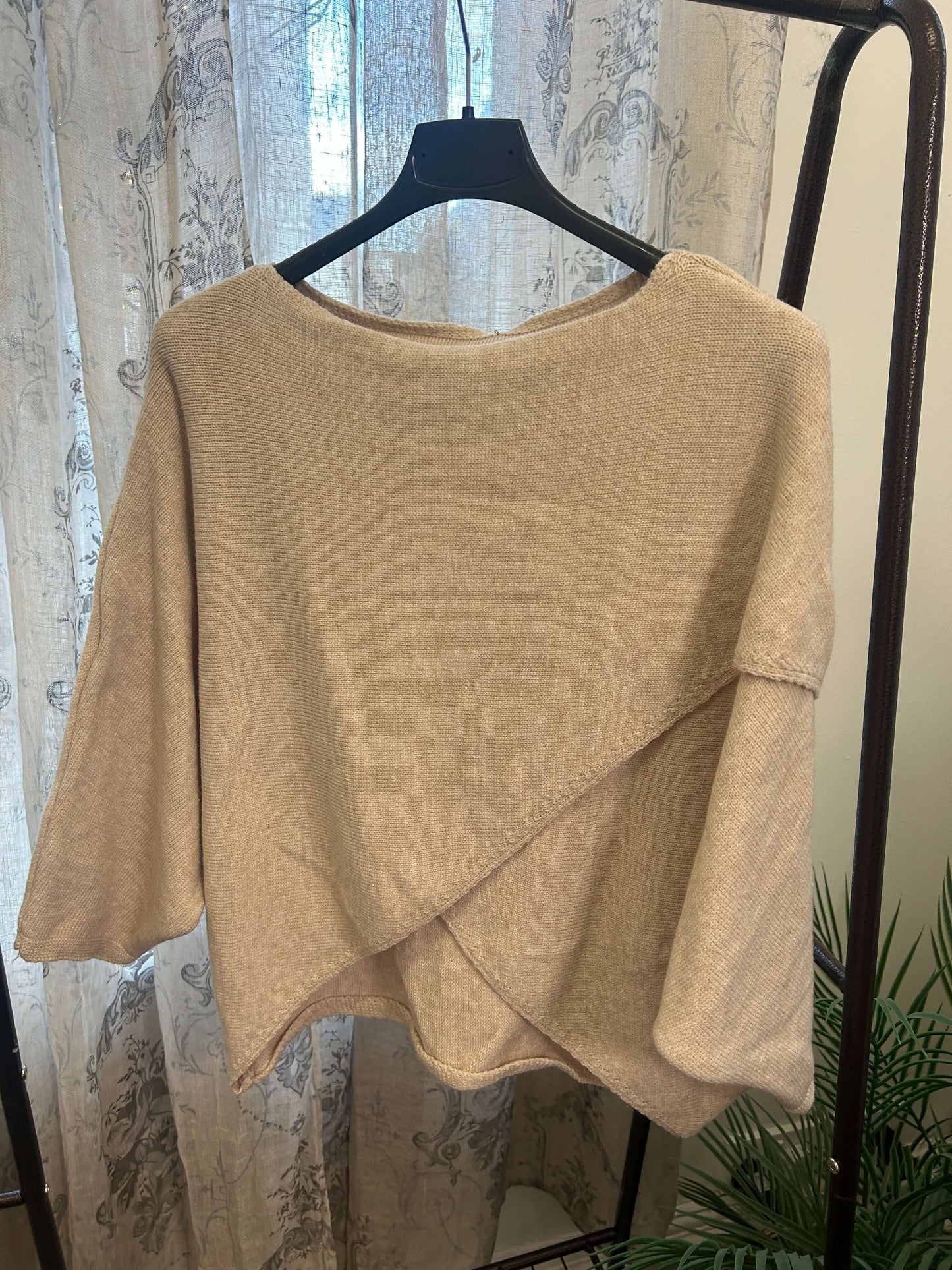 Super Soft Wrap Knit jumper