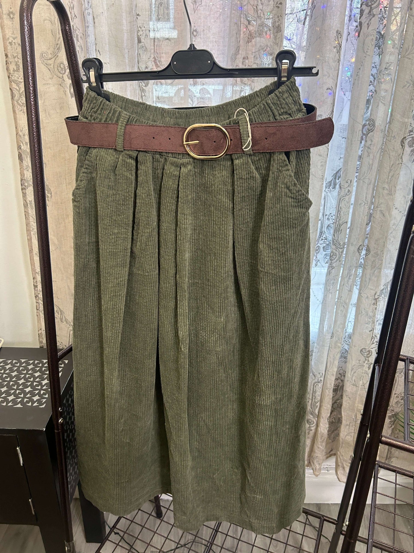 Beatrice Ladies Cord Skirt