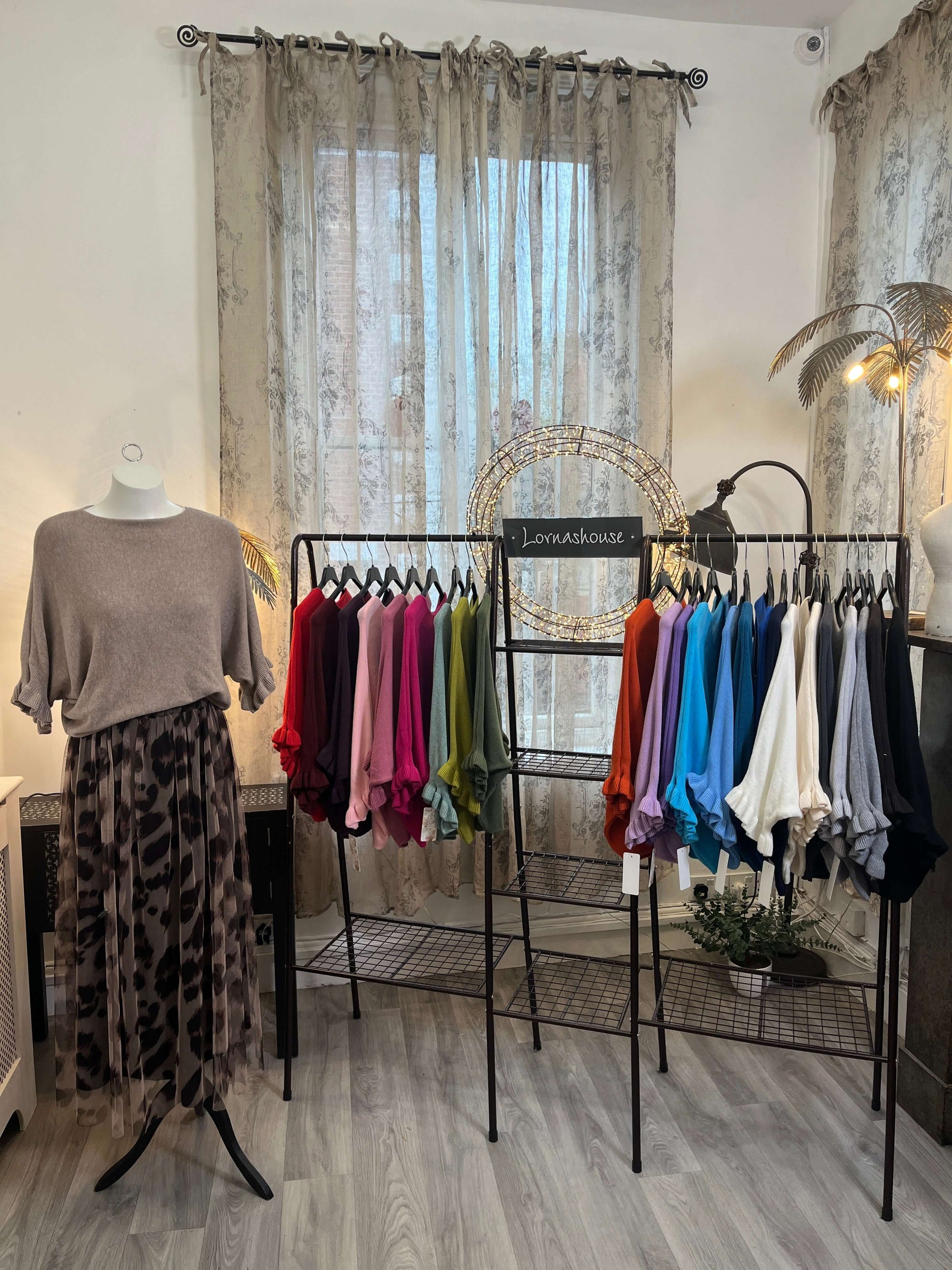 Eliza Fluted Sleeve Super Soft Jumper