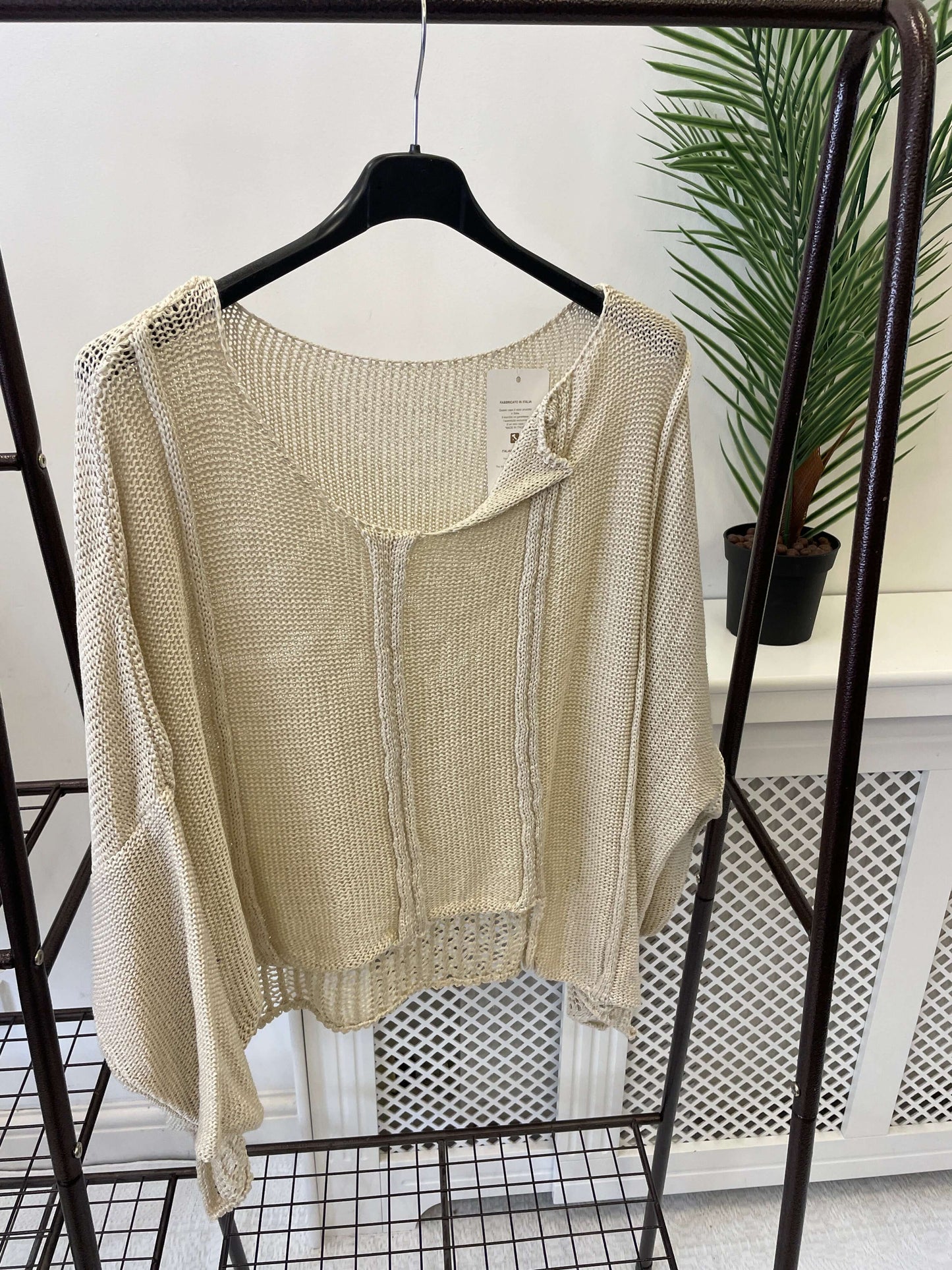 Lucille Loose Weave Layering Jumper