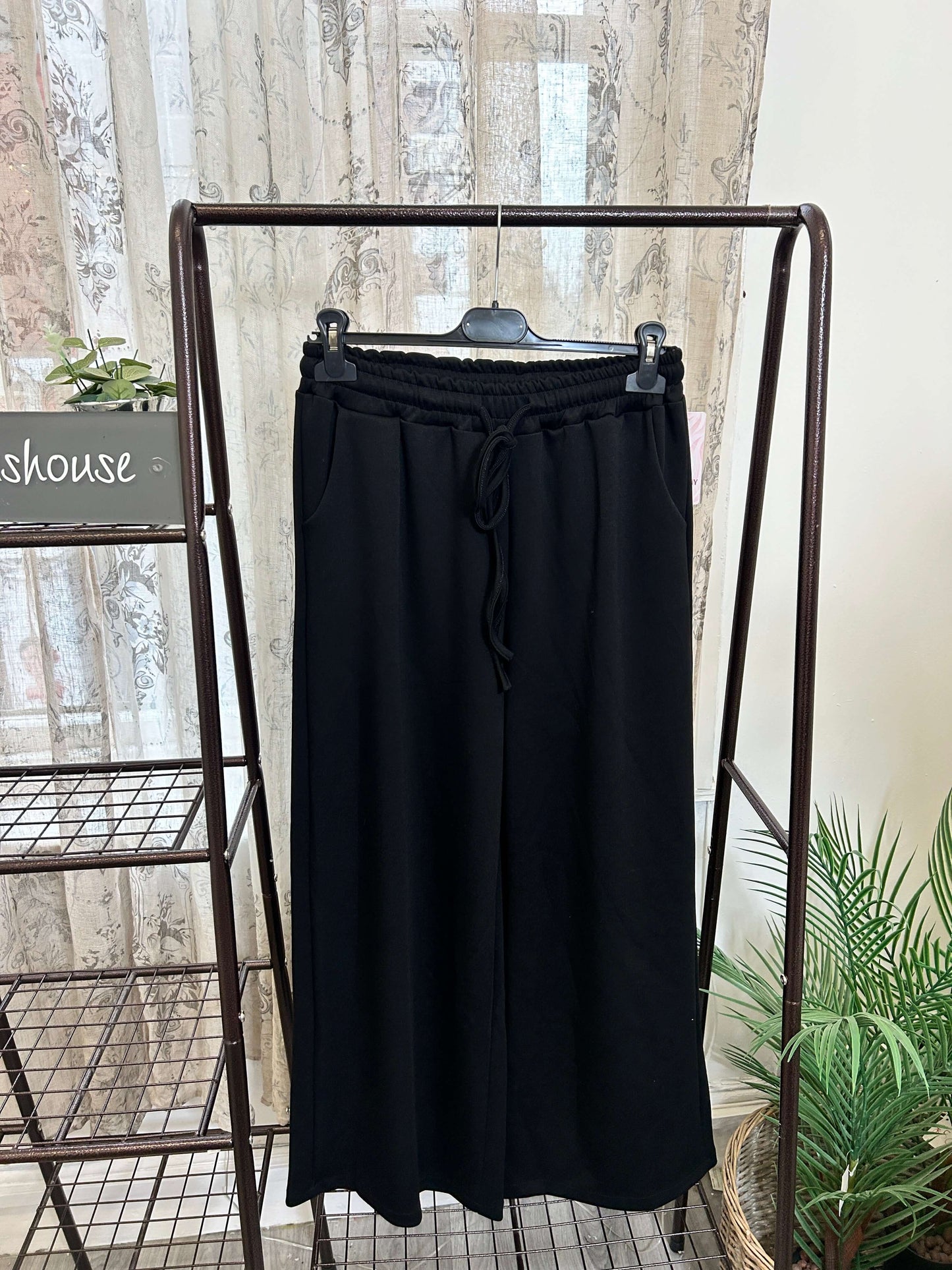 Luxuriously Soft Elegant Wide Leg Joggers