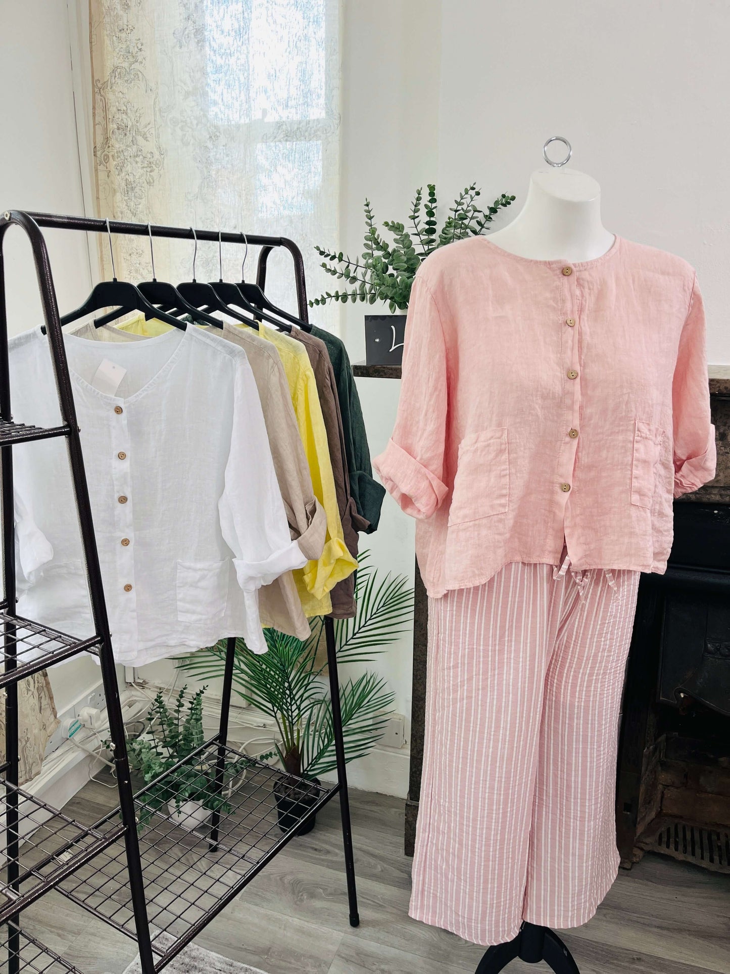 Heidi Linen Jacket
