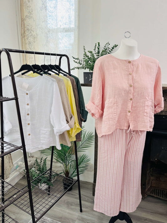 Heidi Linen Jacket