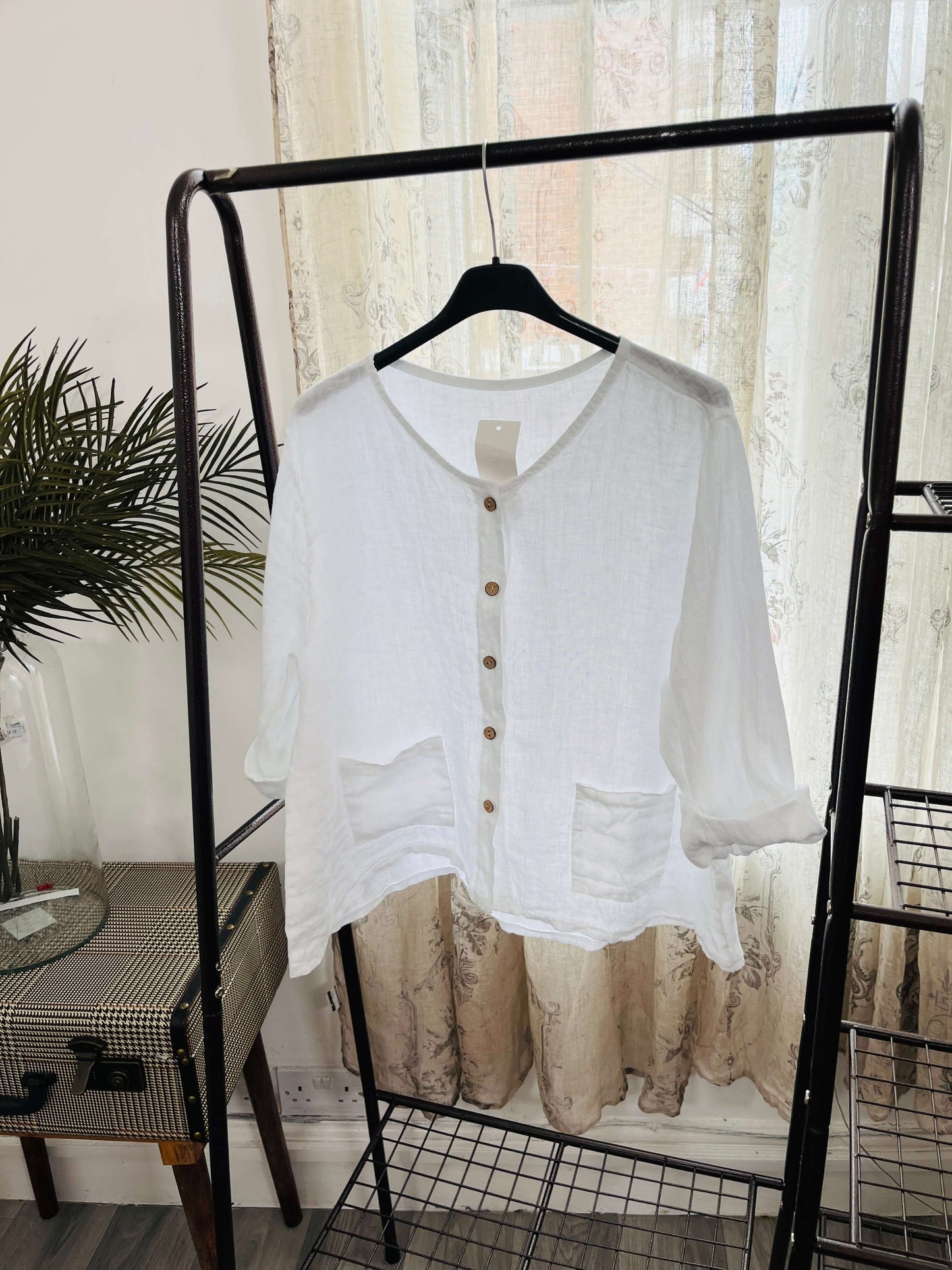 Heidi Linen Jacket