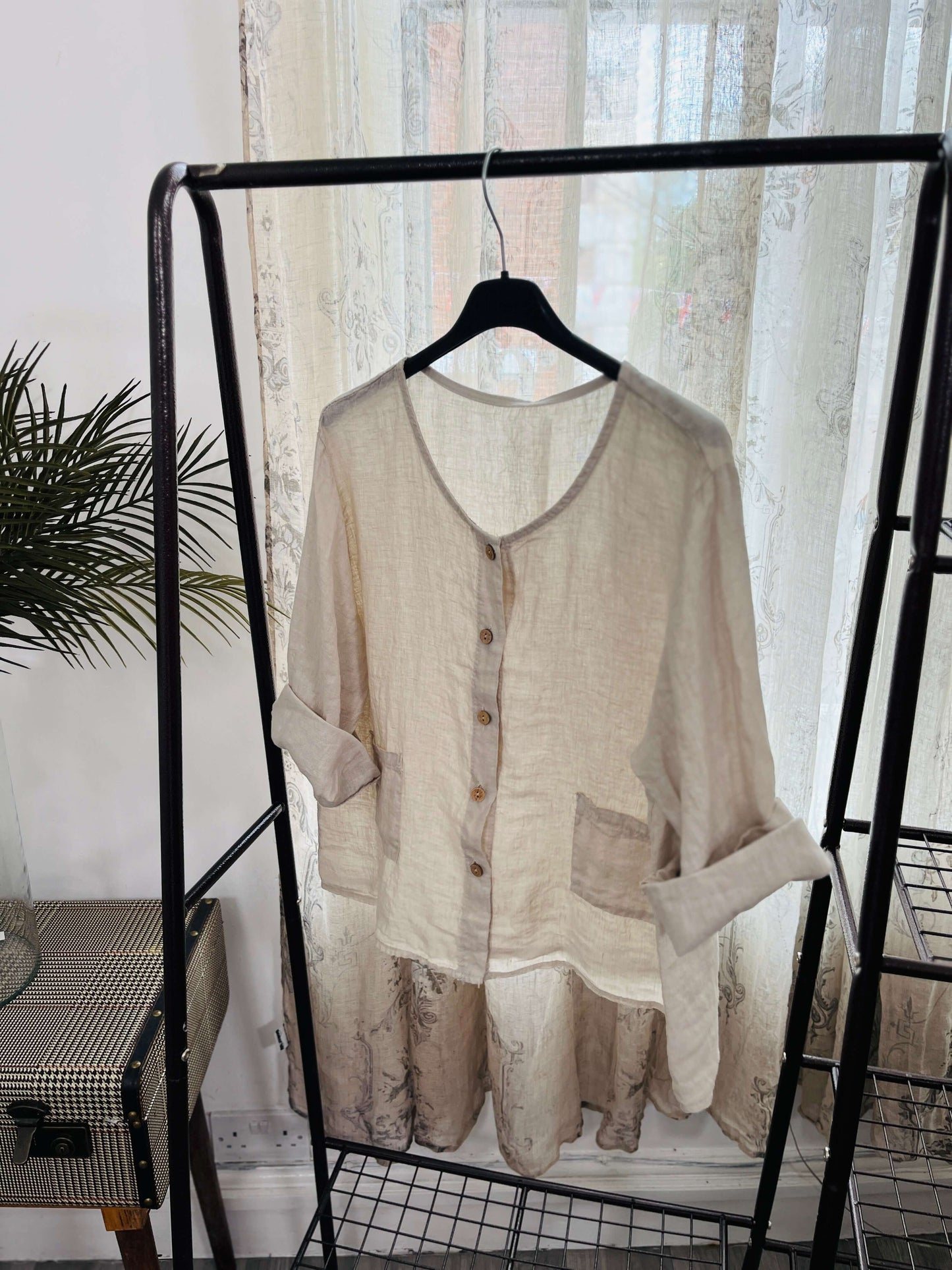 Heidi Linen Jacket