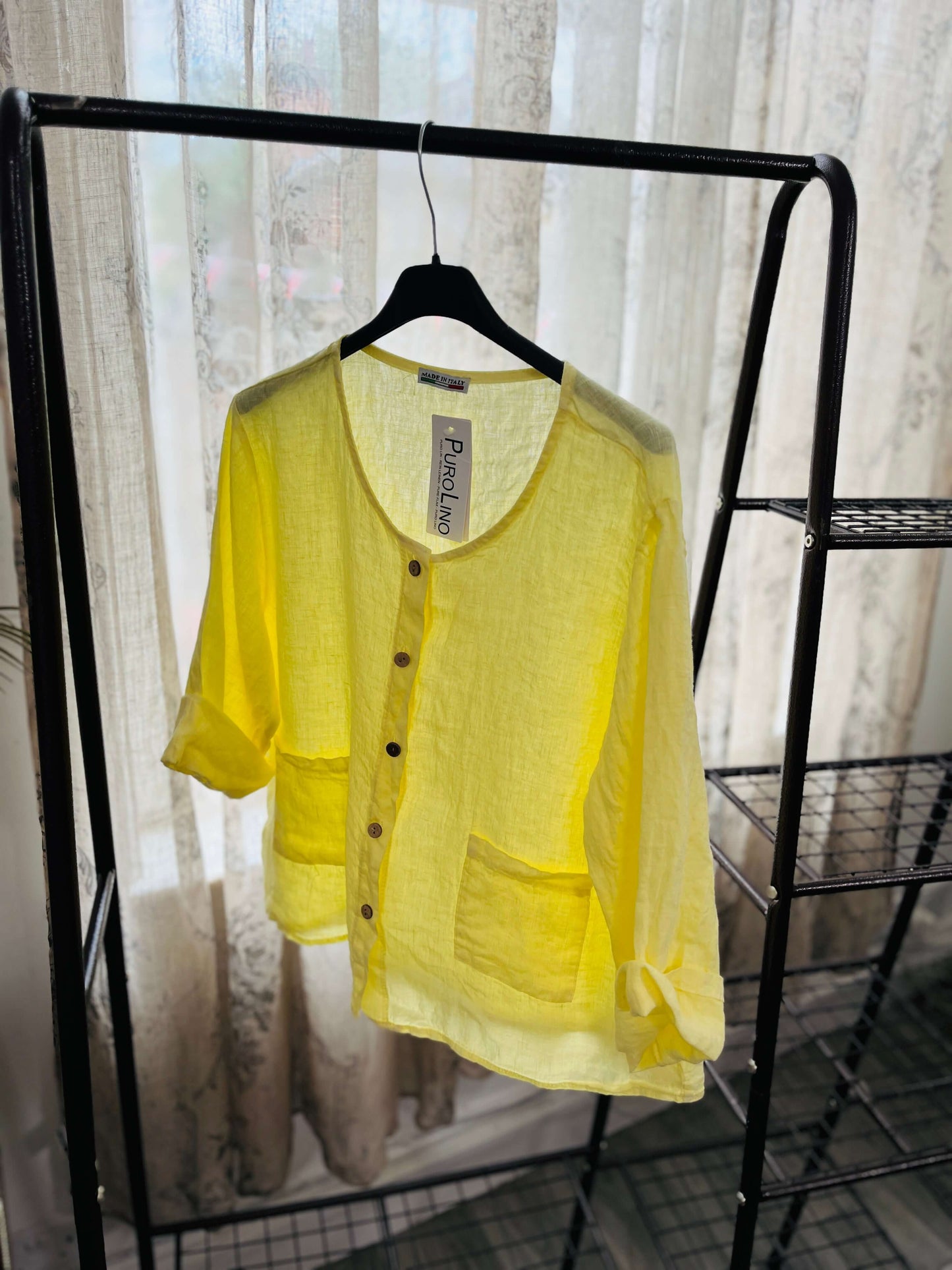 Heidi Linen Jacket
