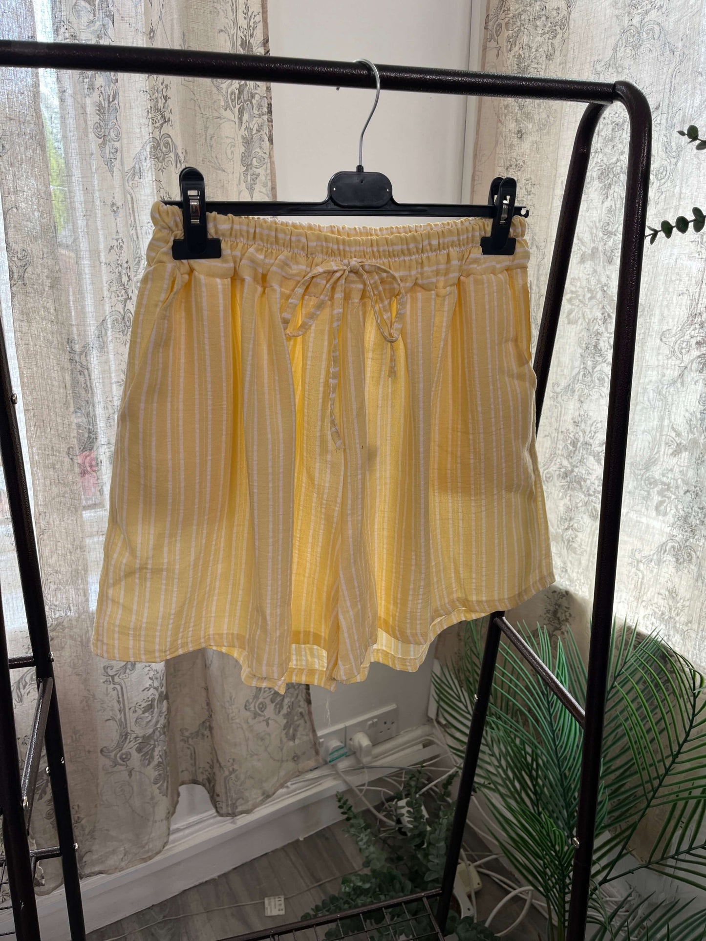 Elegant Pin Stripe Shorts