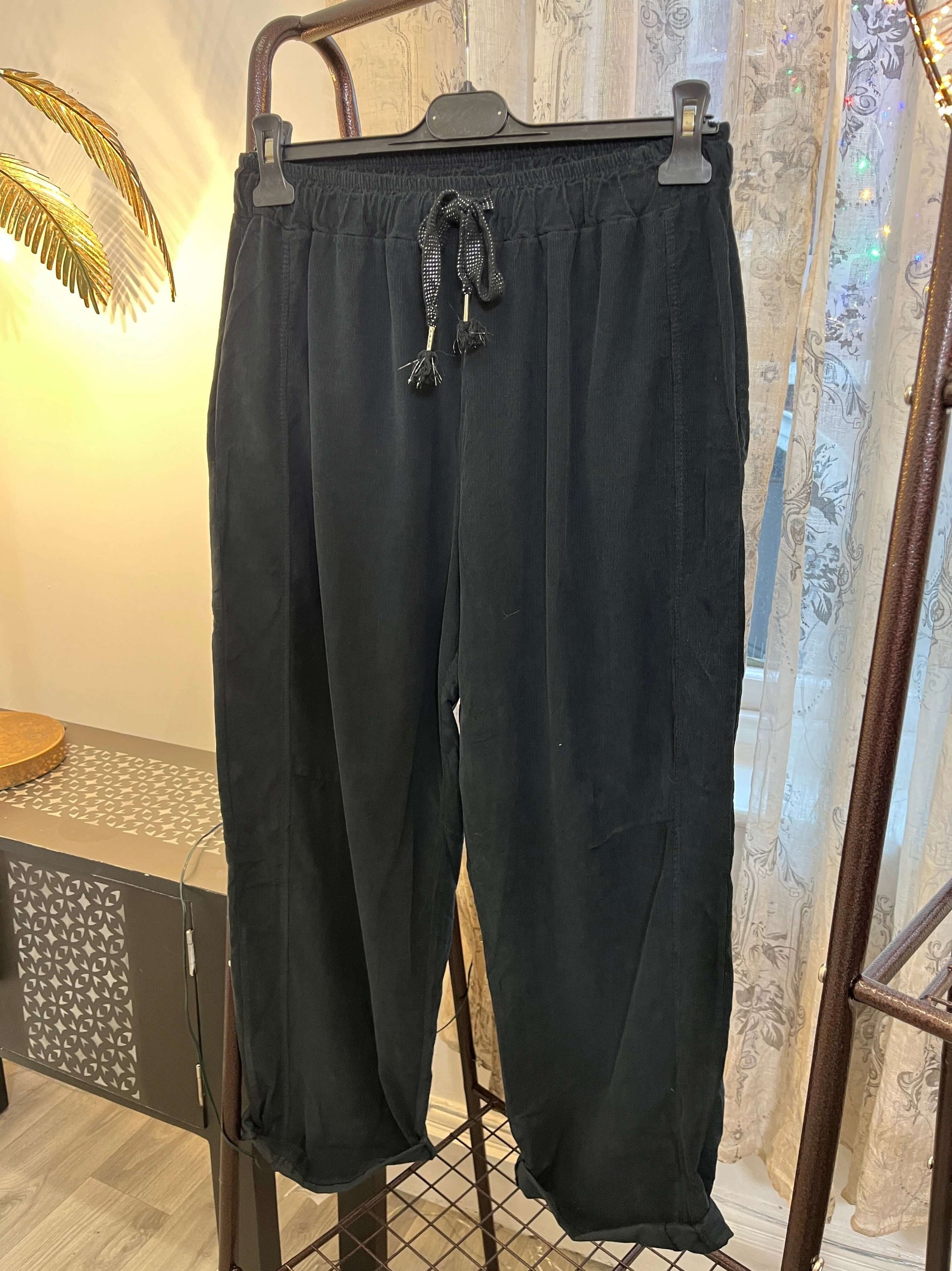 Bridget Cord Cotton Joggers