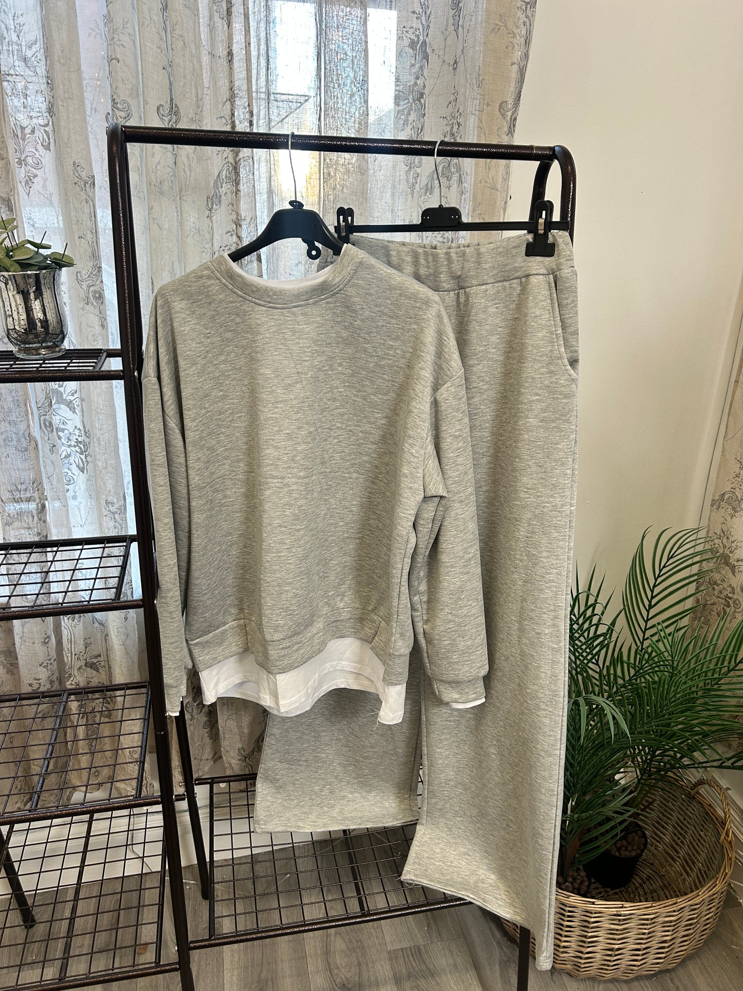 Luxuriously Soft Matching Sweatshirt & Jogger Set