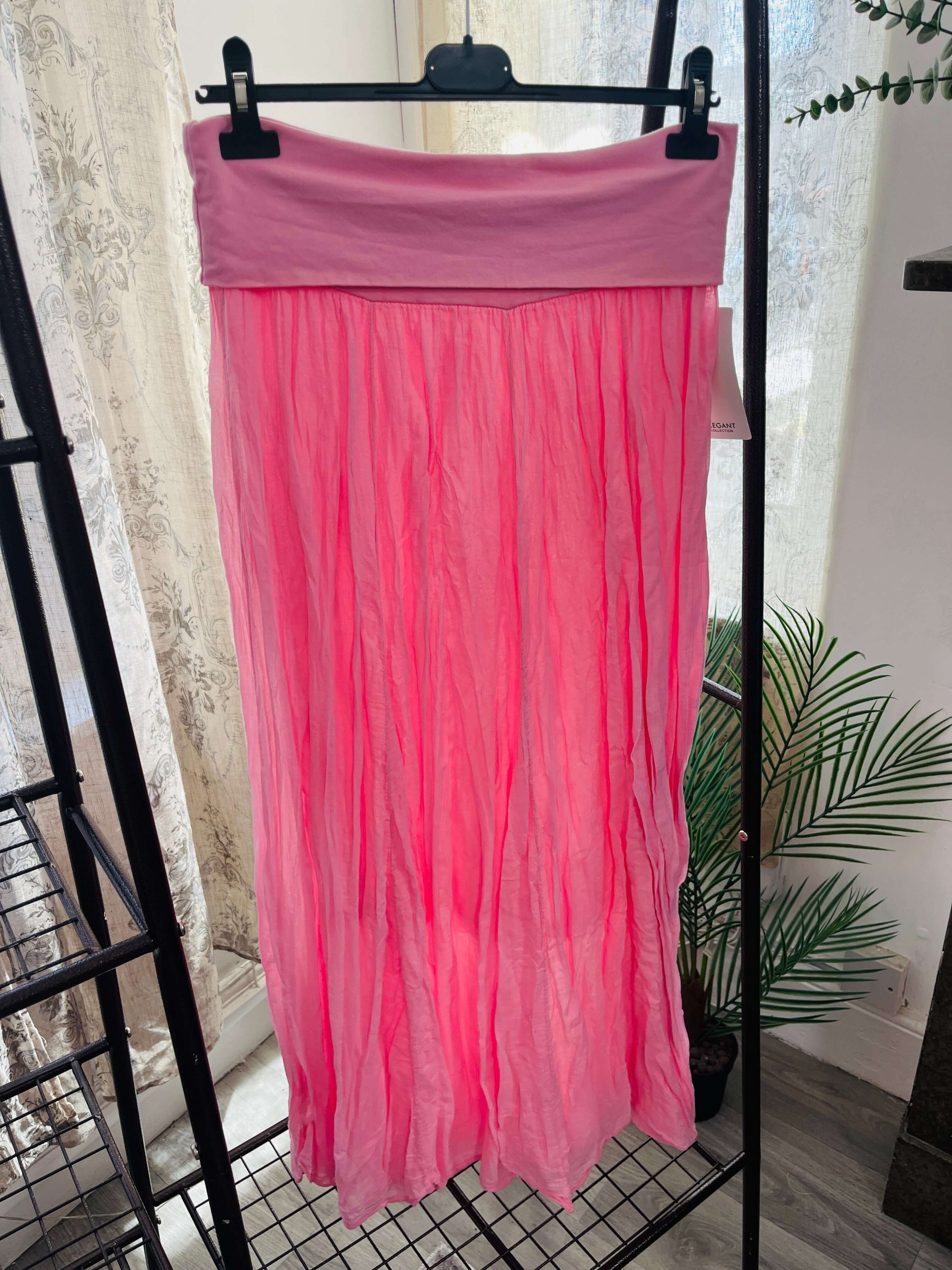 Lizzie Cotton Maxi Length Skirt