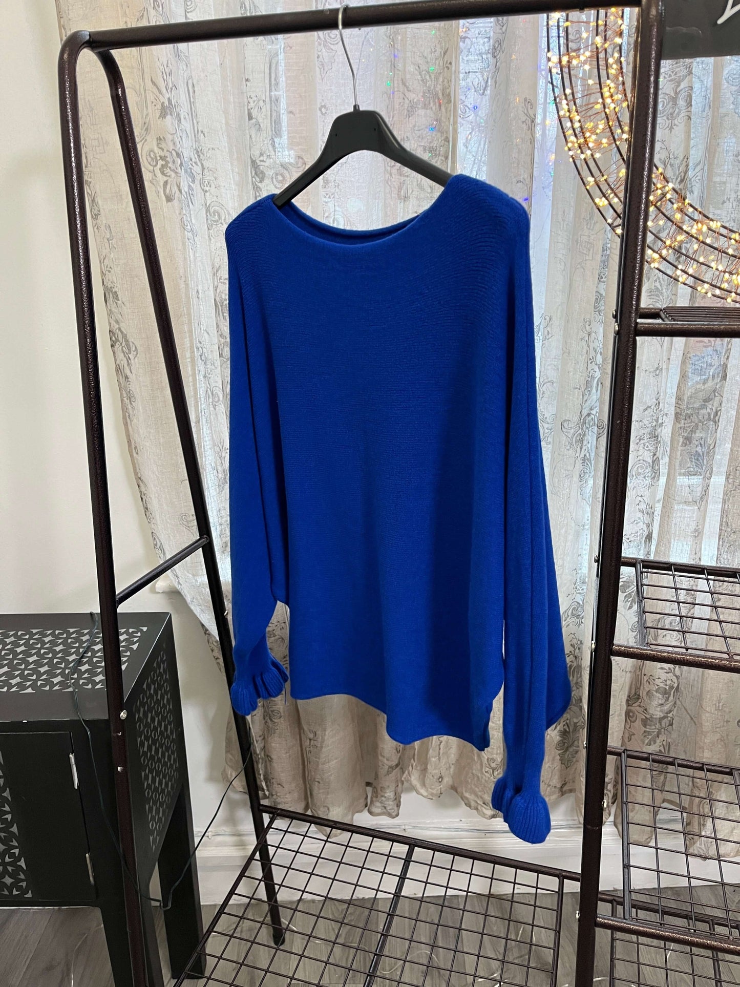 Freya Fluted Long Sleeve Jumper