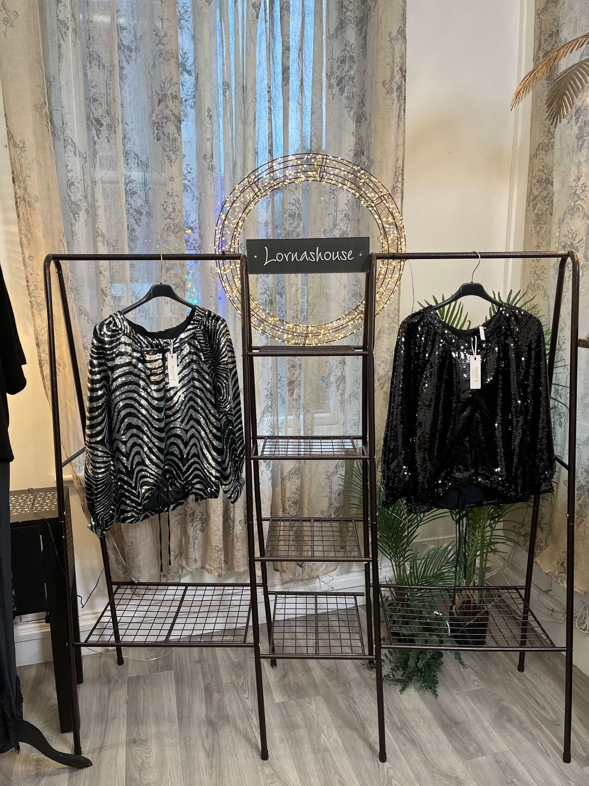 MalissaJ Sequin Bomber Jacket