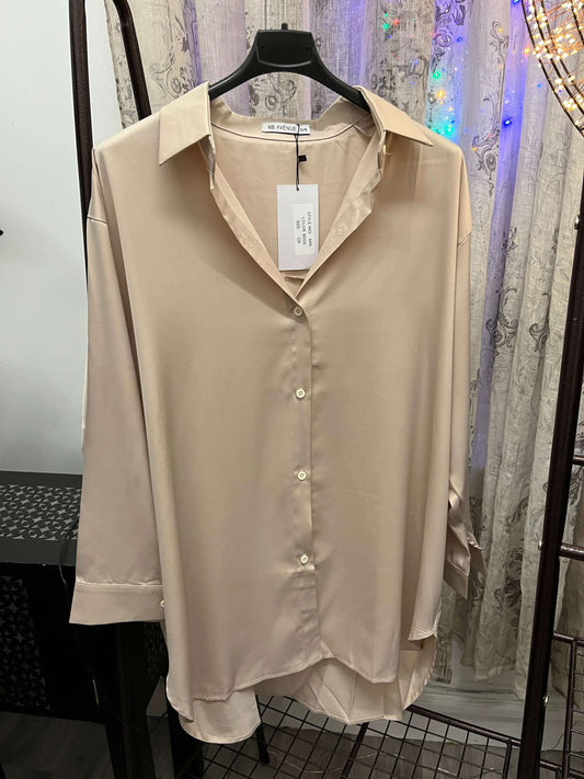 Kiara Ladies Satin Feel Blouse