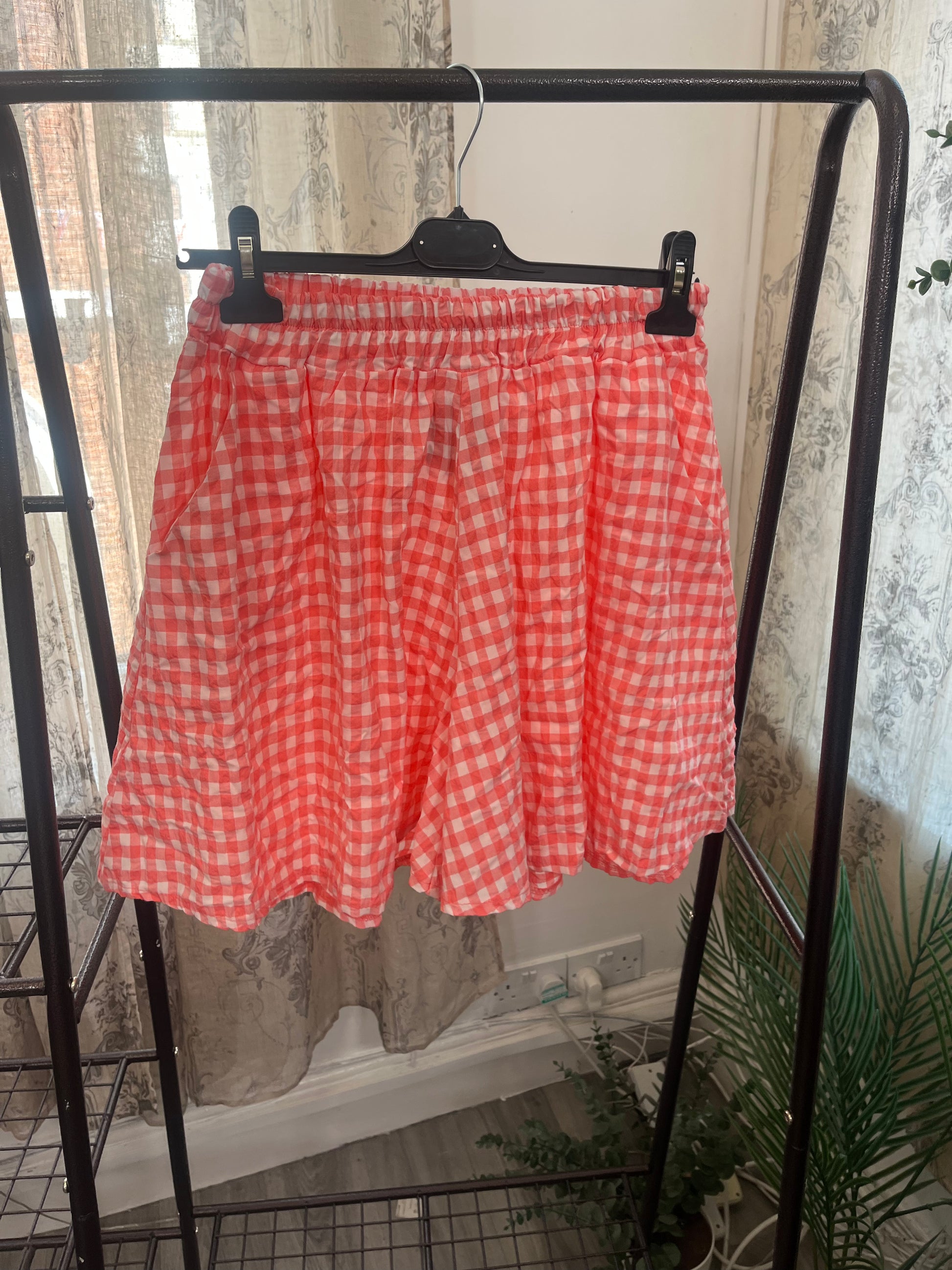 Floaty Gingham Shorts