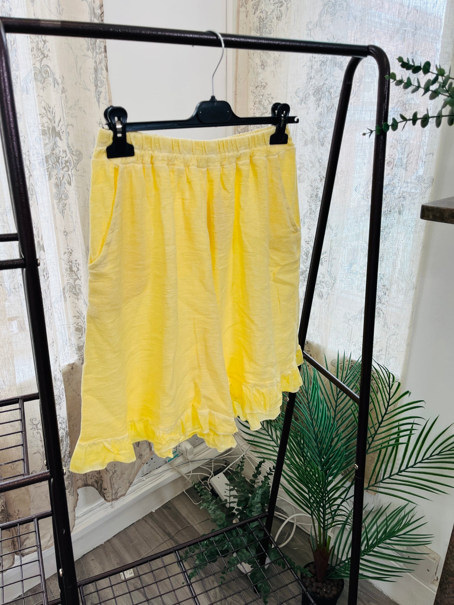 Nia Frill Detail Top and Shorts Set (items sold separately)