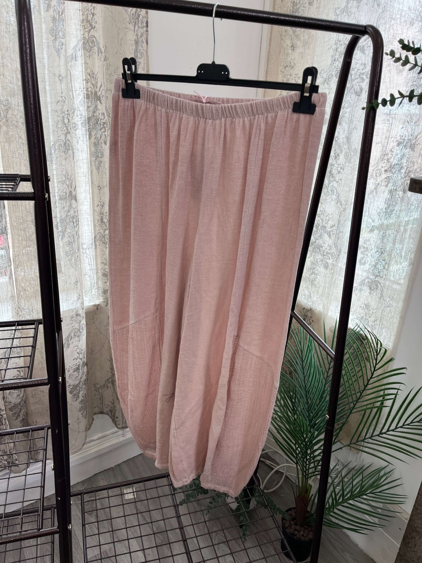 Nina Ladies Linen Blend Jacket & Trouser (items sold separately)