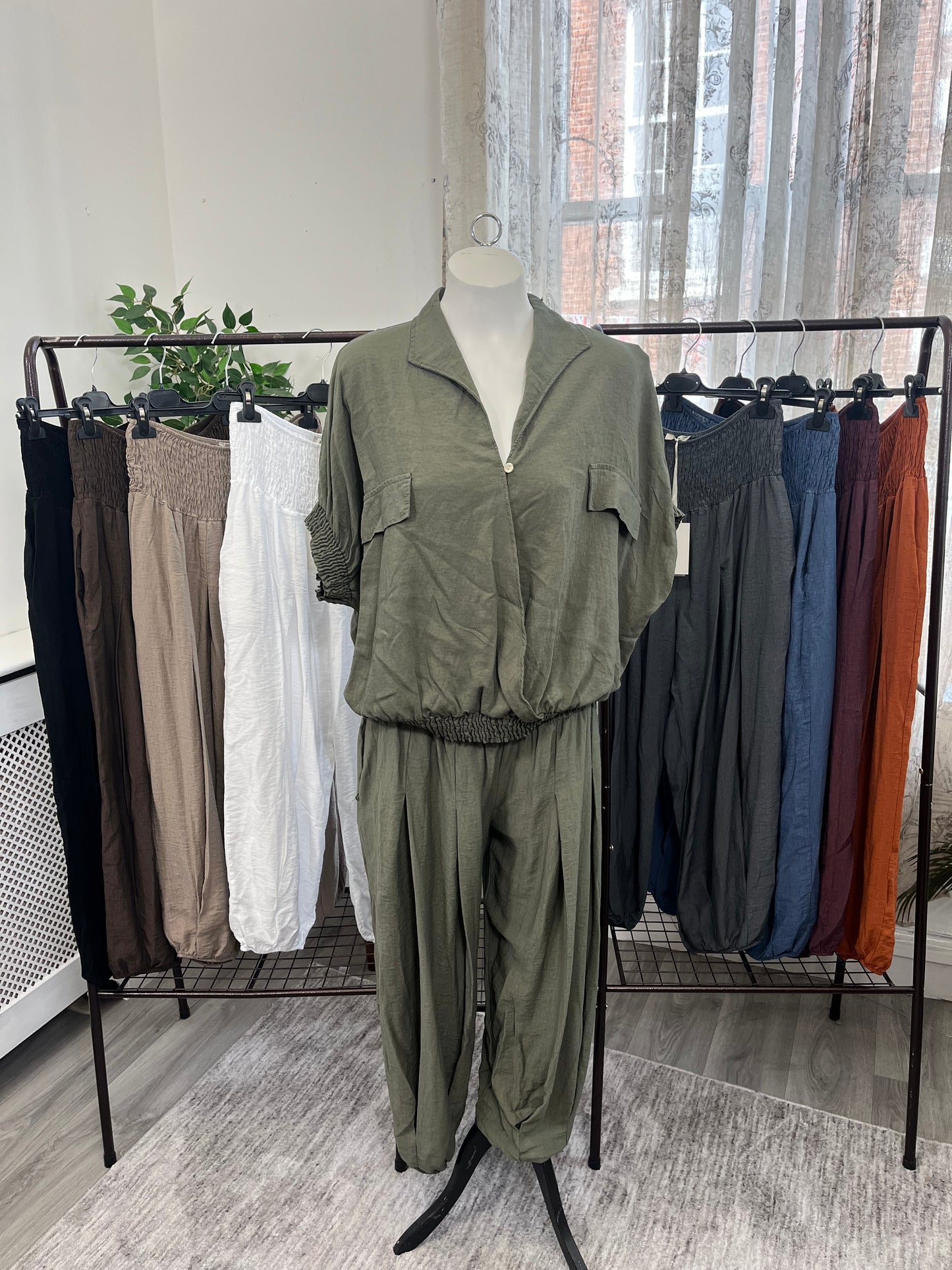 Layla Bubble Hem Trousers