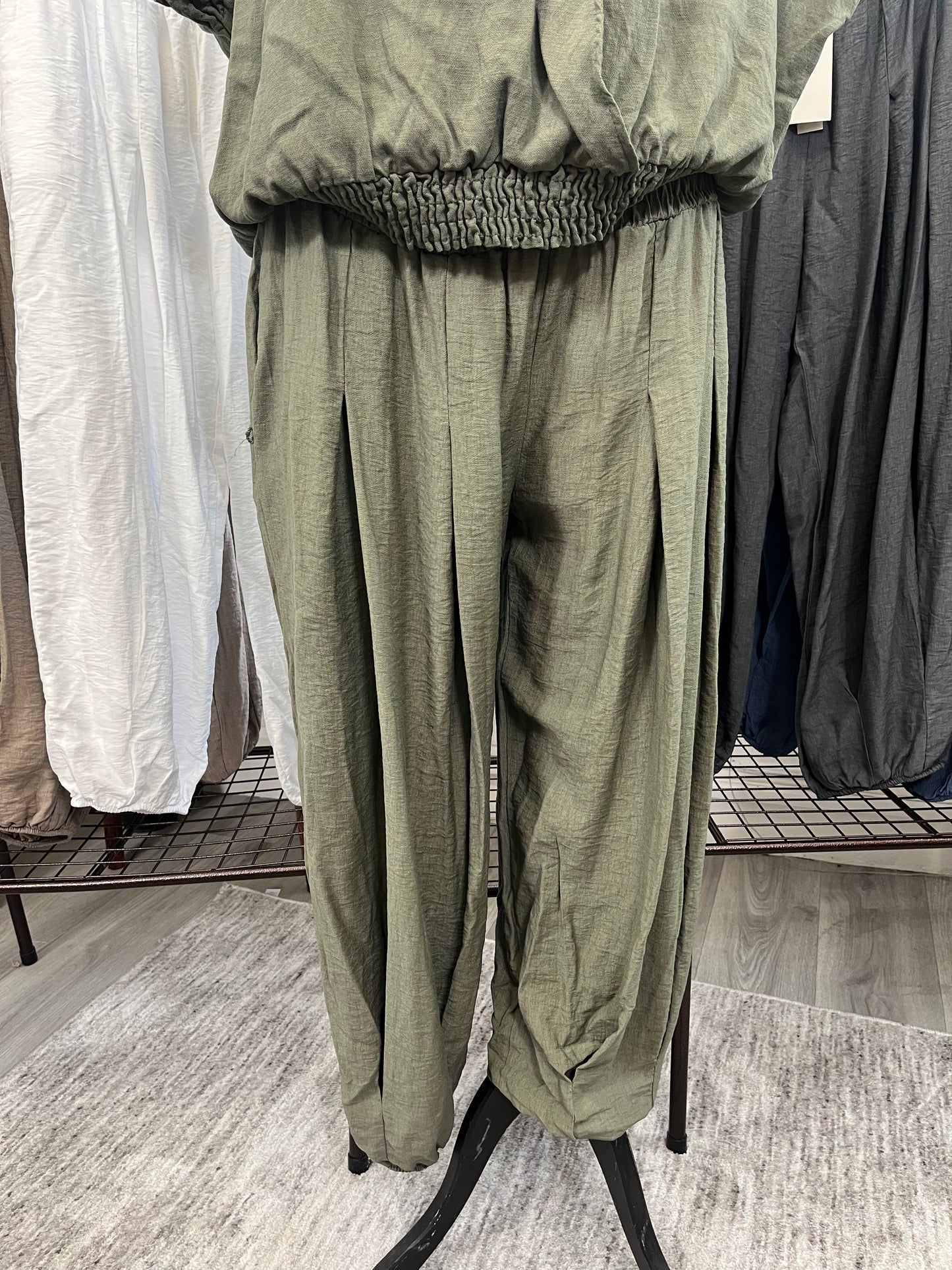 Layla Bubble Hem Trousers