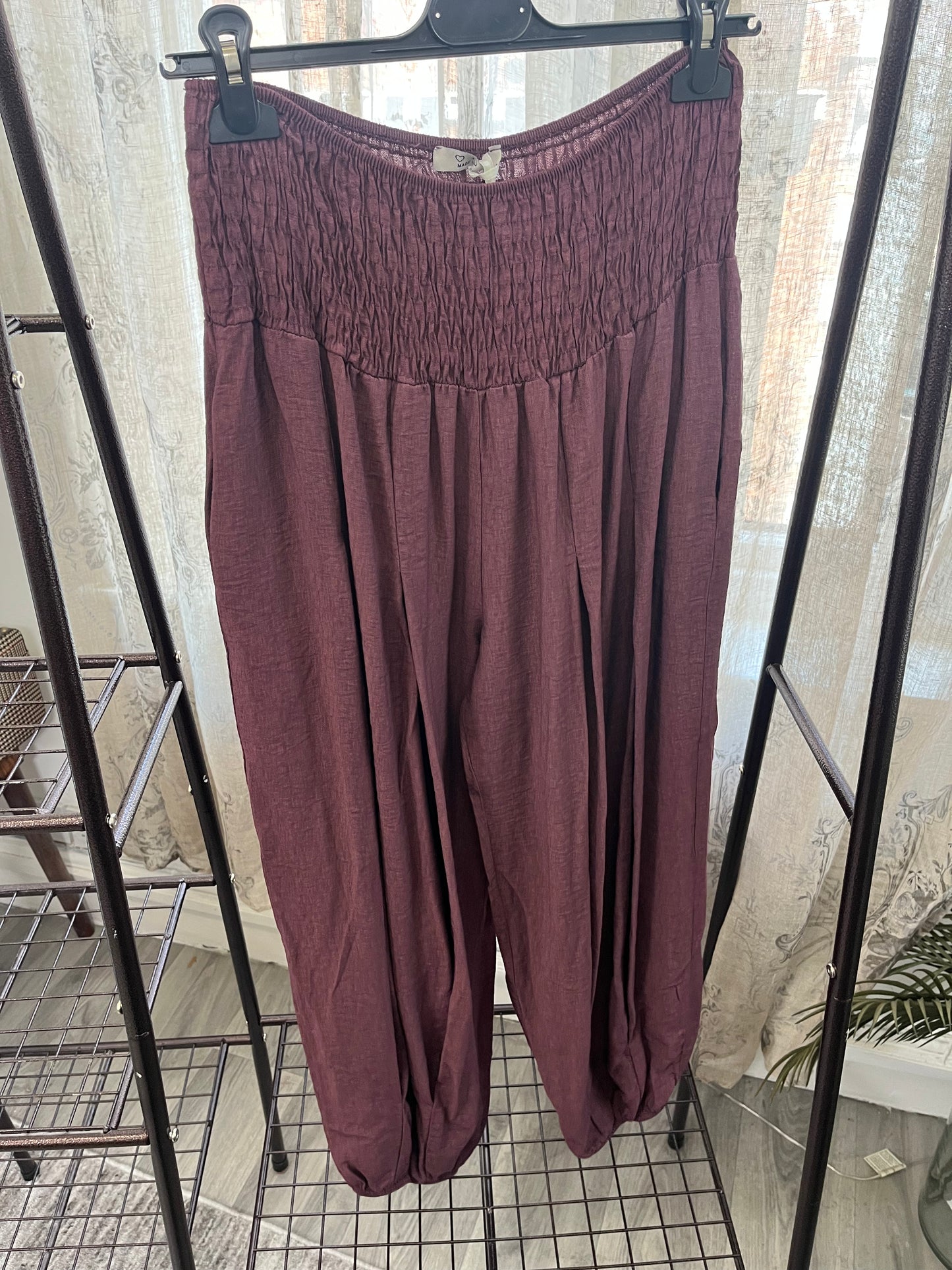 Layla Bubble Hem Trousers