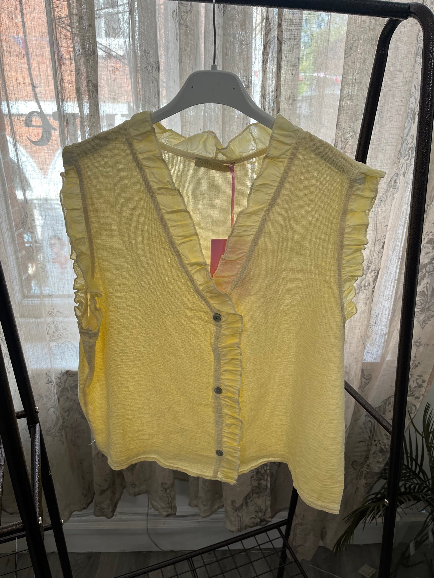 Frankie Frill Detail Vest Top