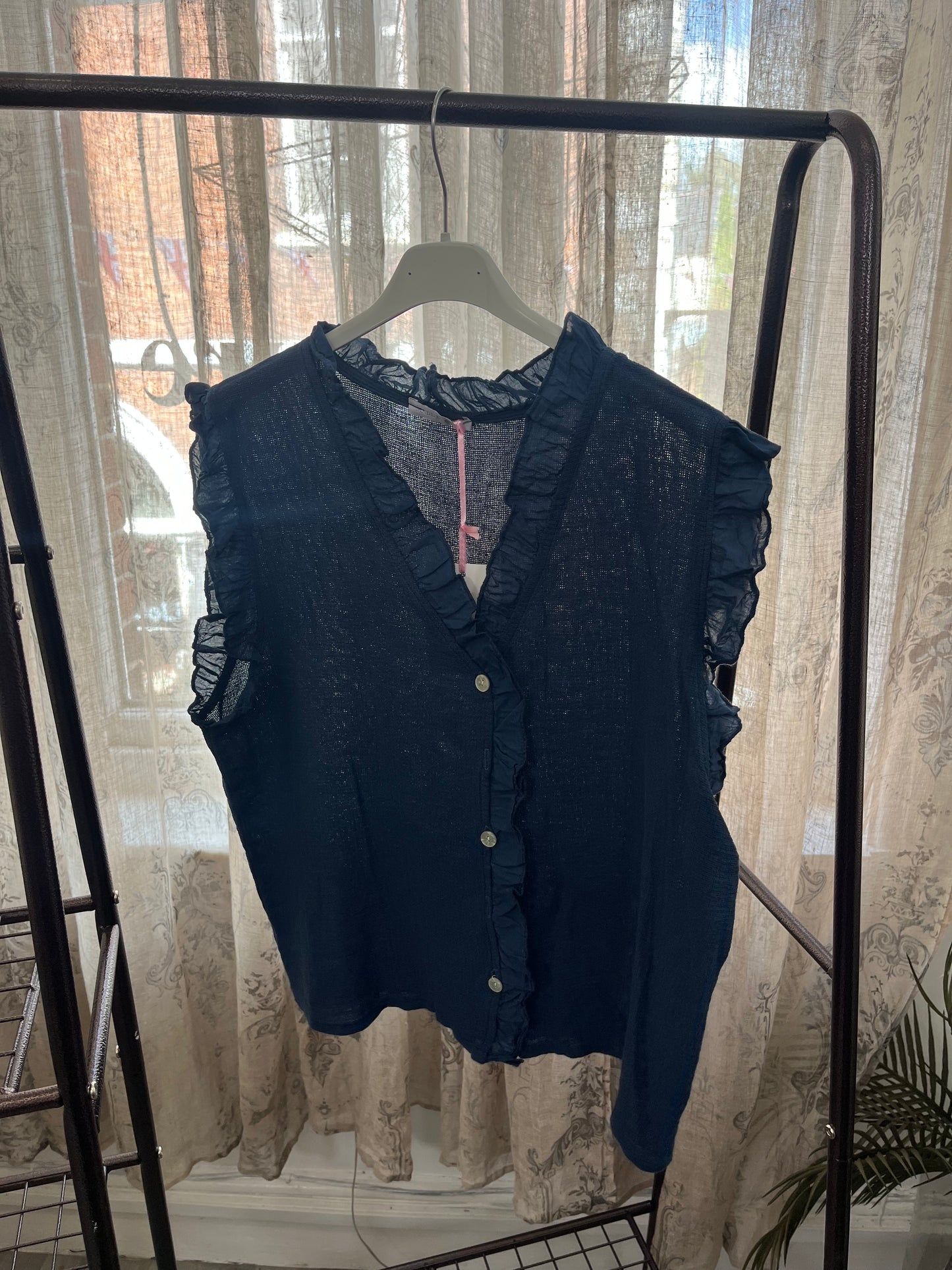 Frankie Frill Detail Vest Top