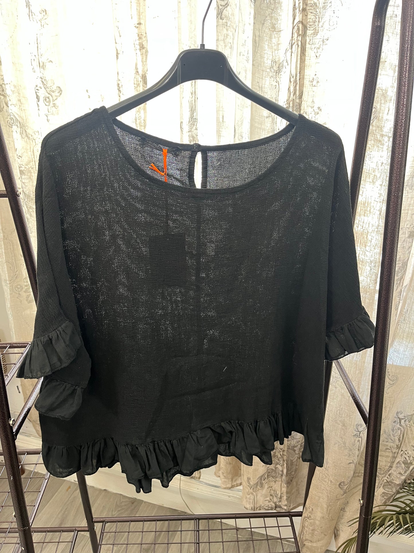Nia Frill Detail Top and Shorts Set (items sold separately)
