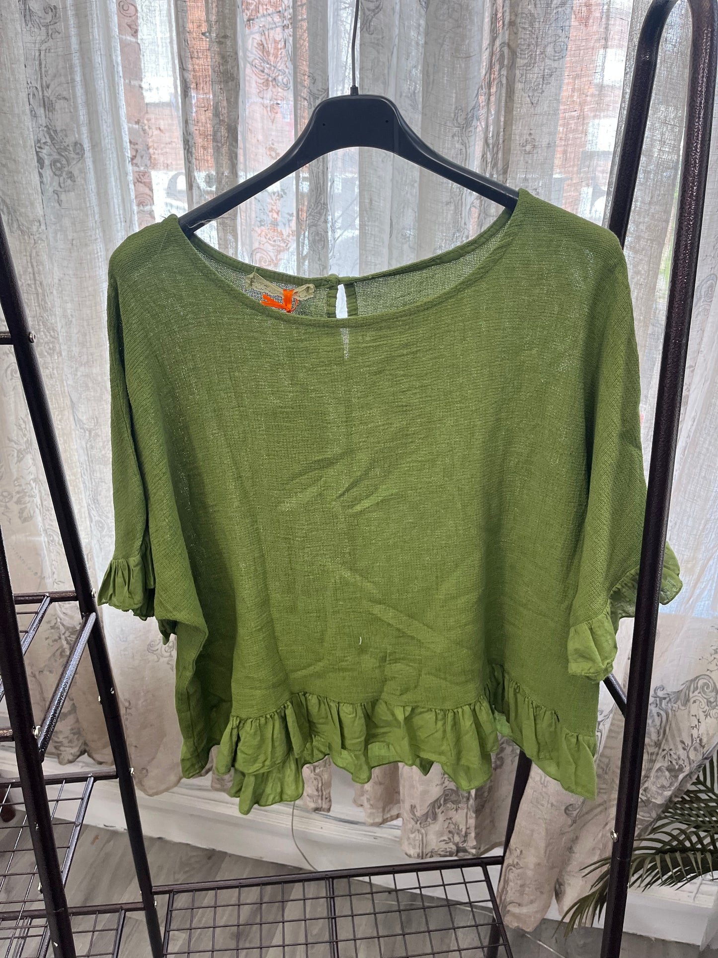 Nia Frill Detail Top and Shorts Set (items sold separately)