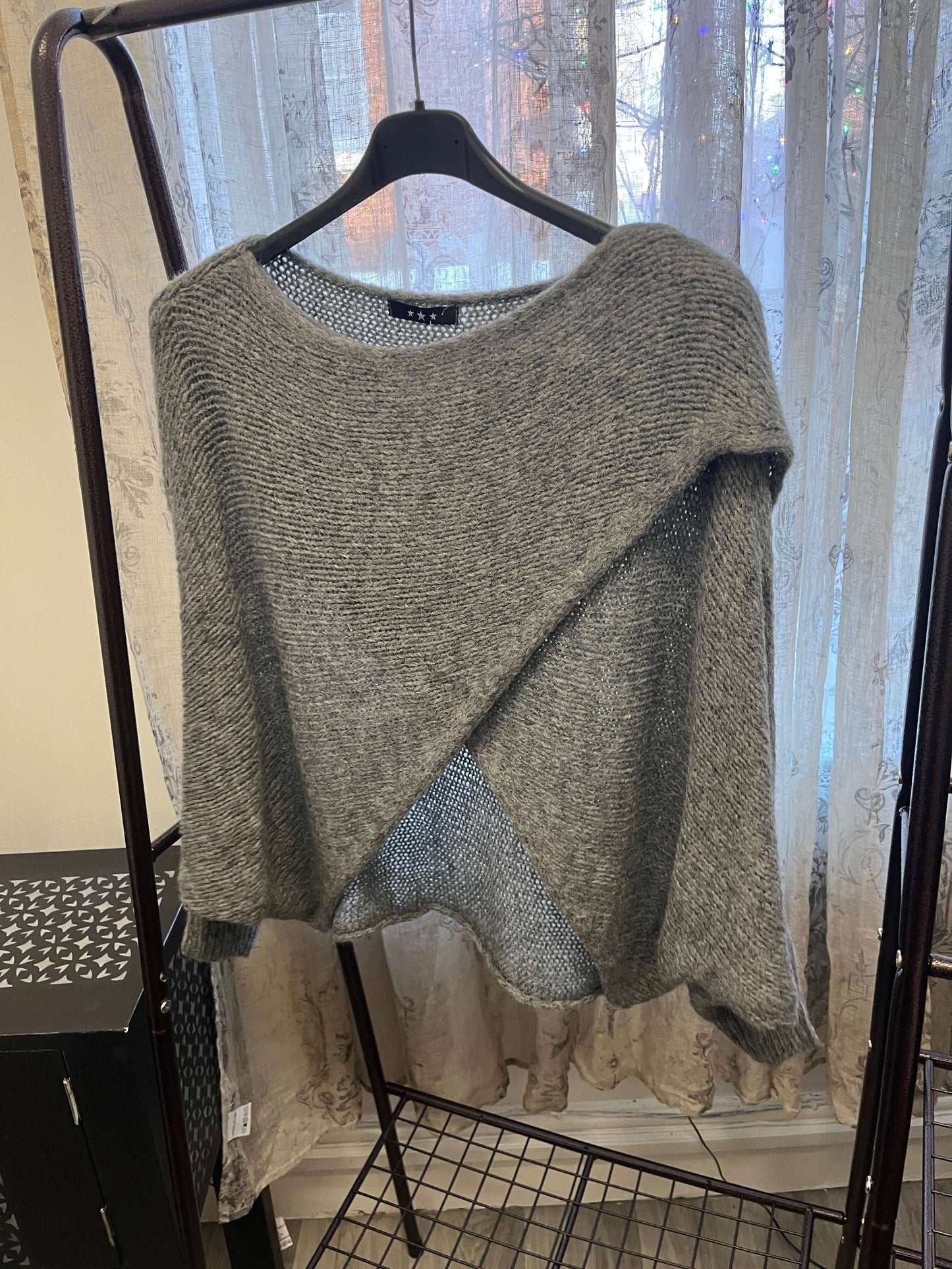 Super Soft Wrap Knit jumper