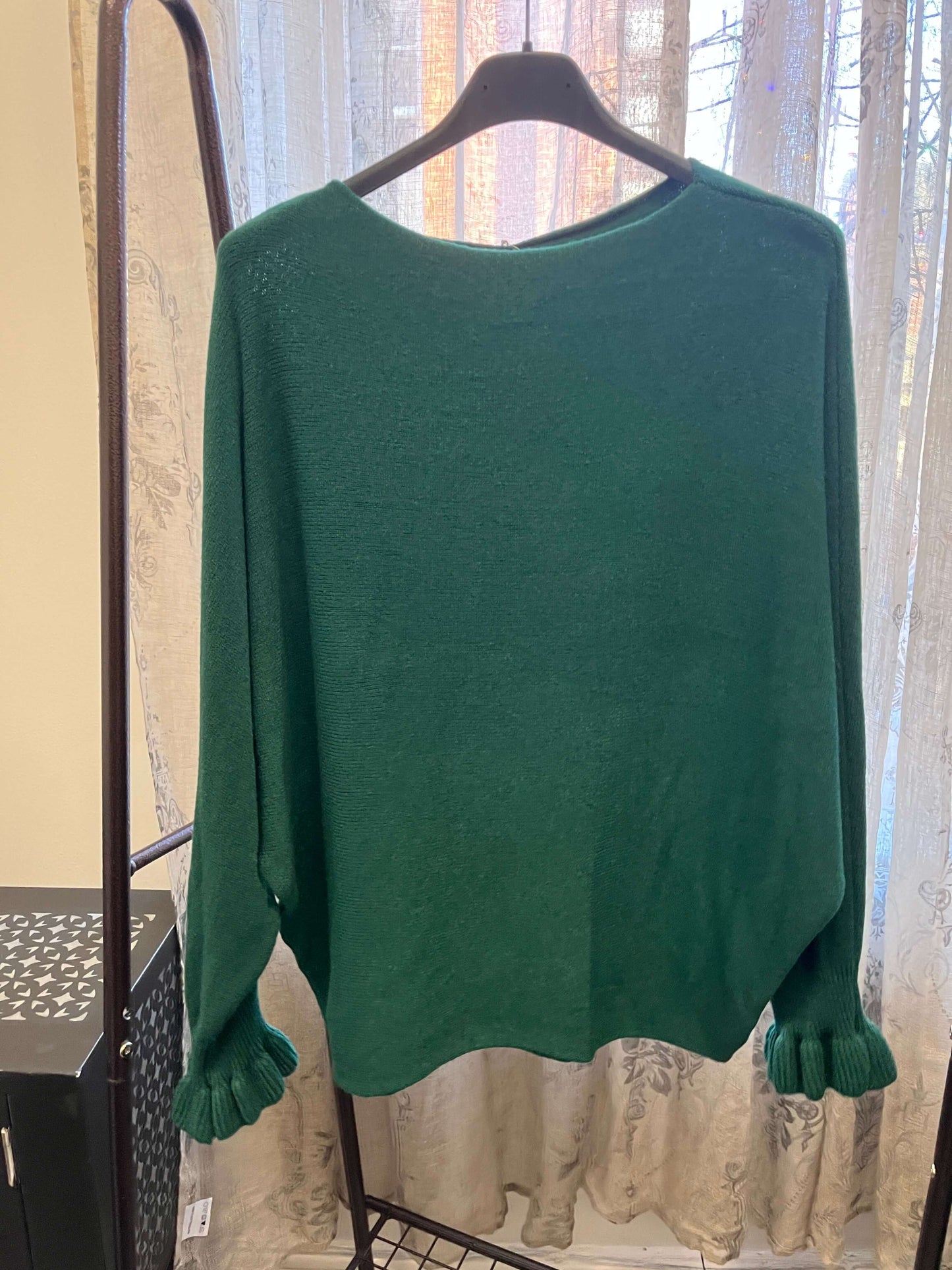 Freya Fluted Long Sleeve Jumper