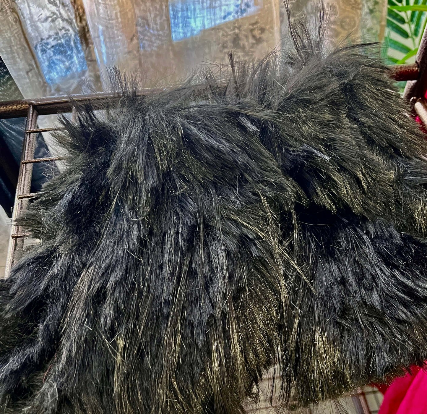 Fluffy Fingerless Mittens