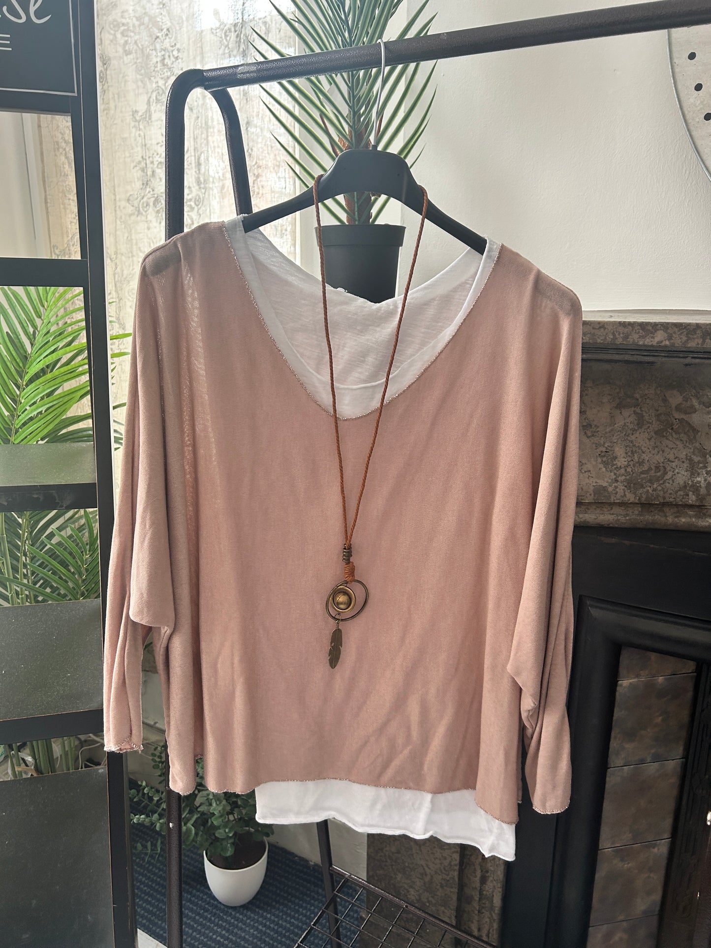 Casual Double Layer Ladies Top