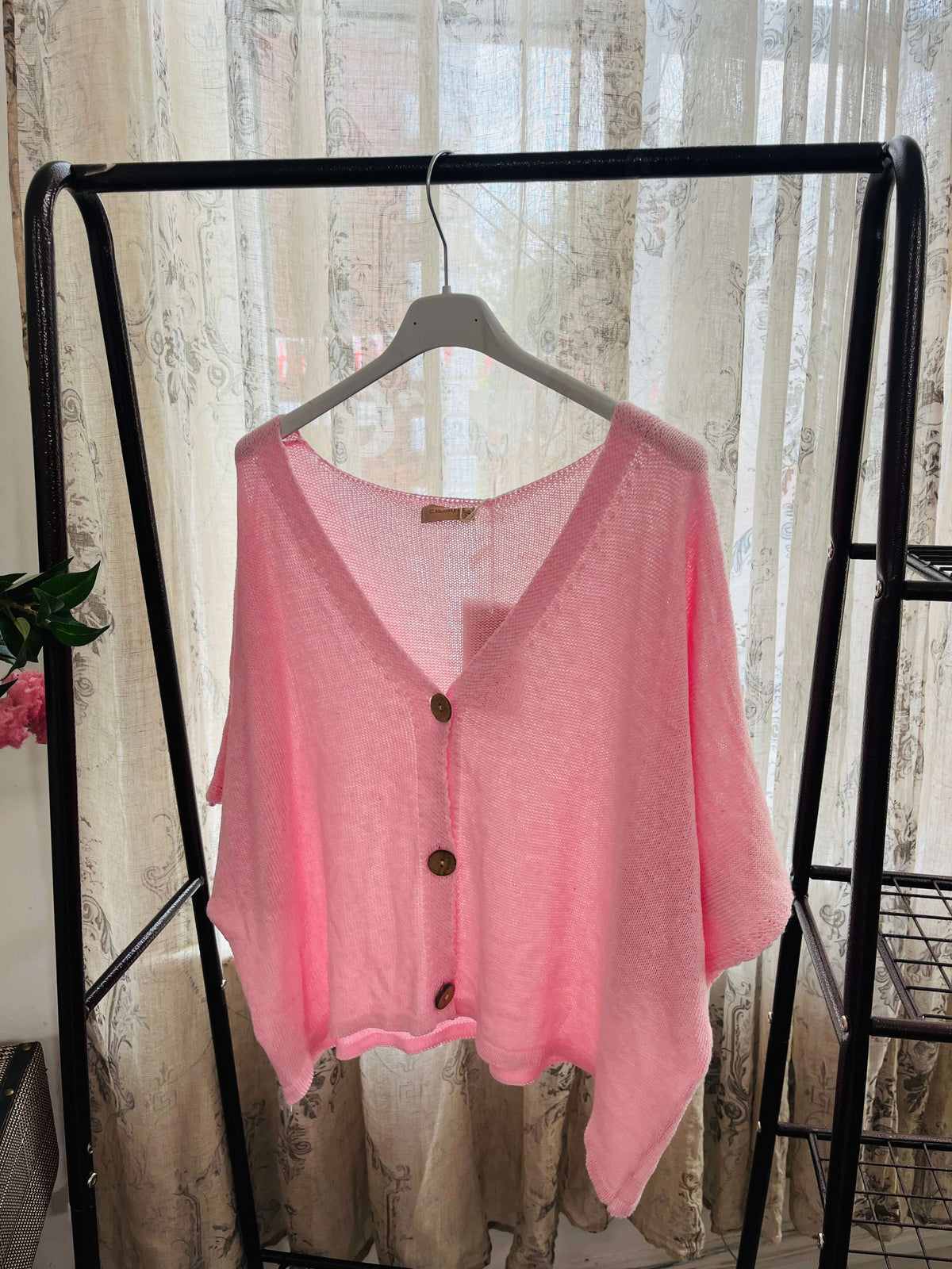Aimee Cute Button Layering Cardi