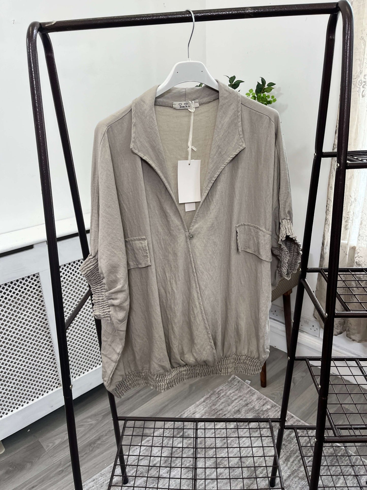 Lydia Bomber Style Ladies Shirt