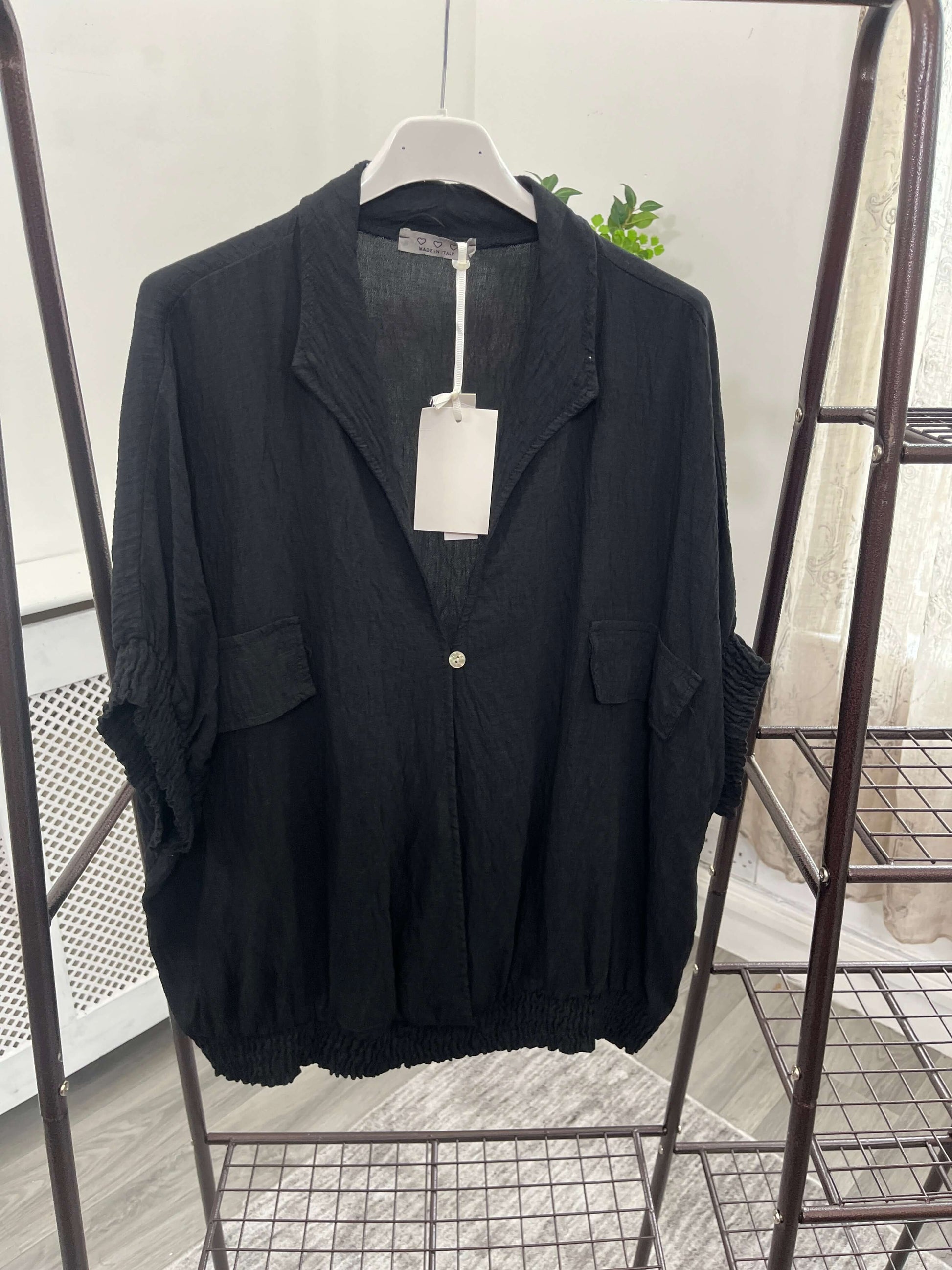 Lydia Bomber Style Ladies Shirt