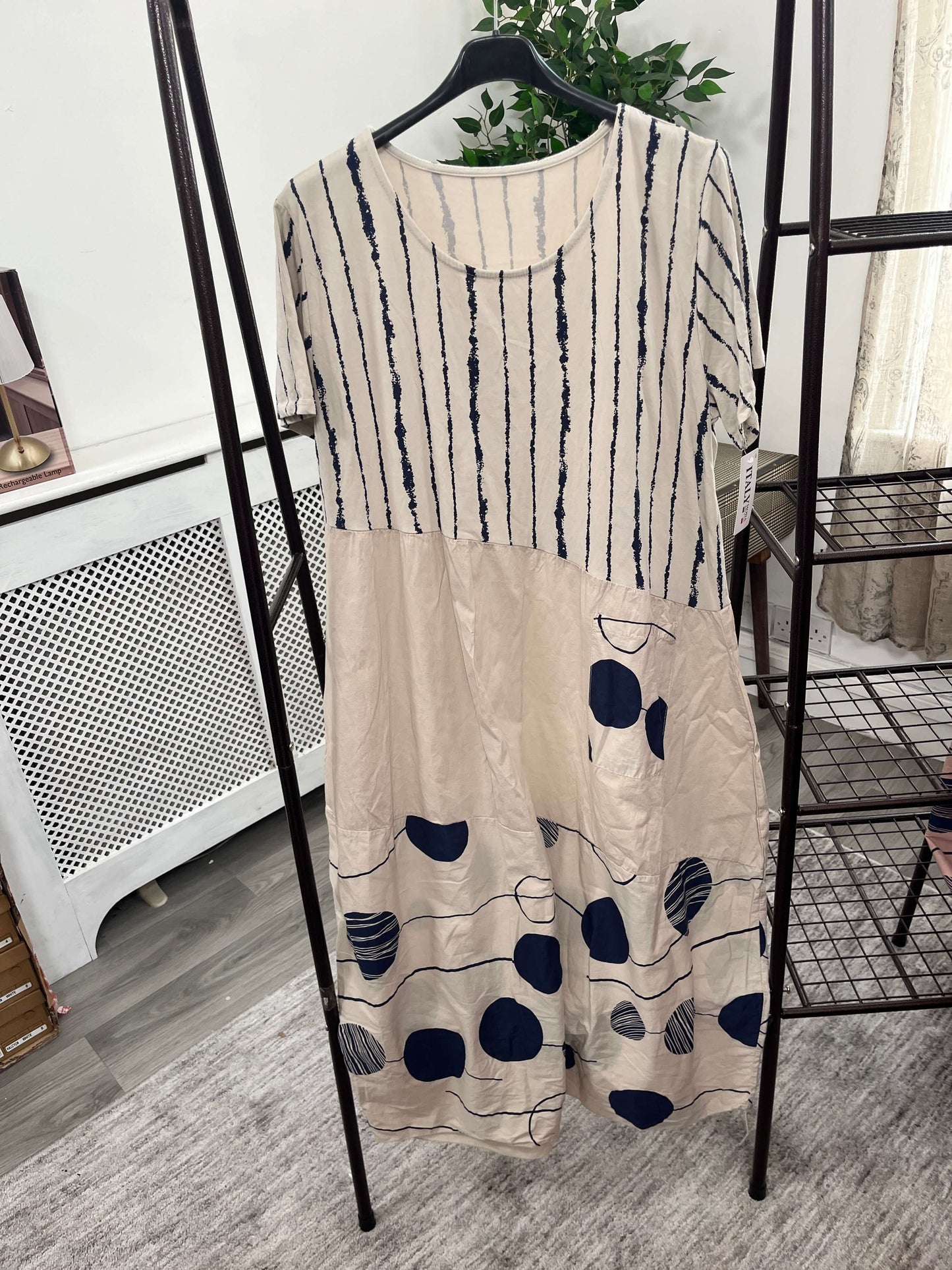 Dotty Stripe Sundress