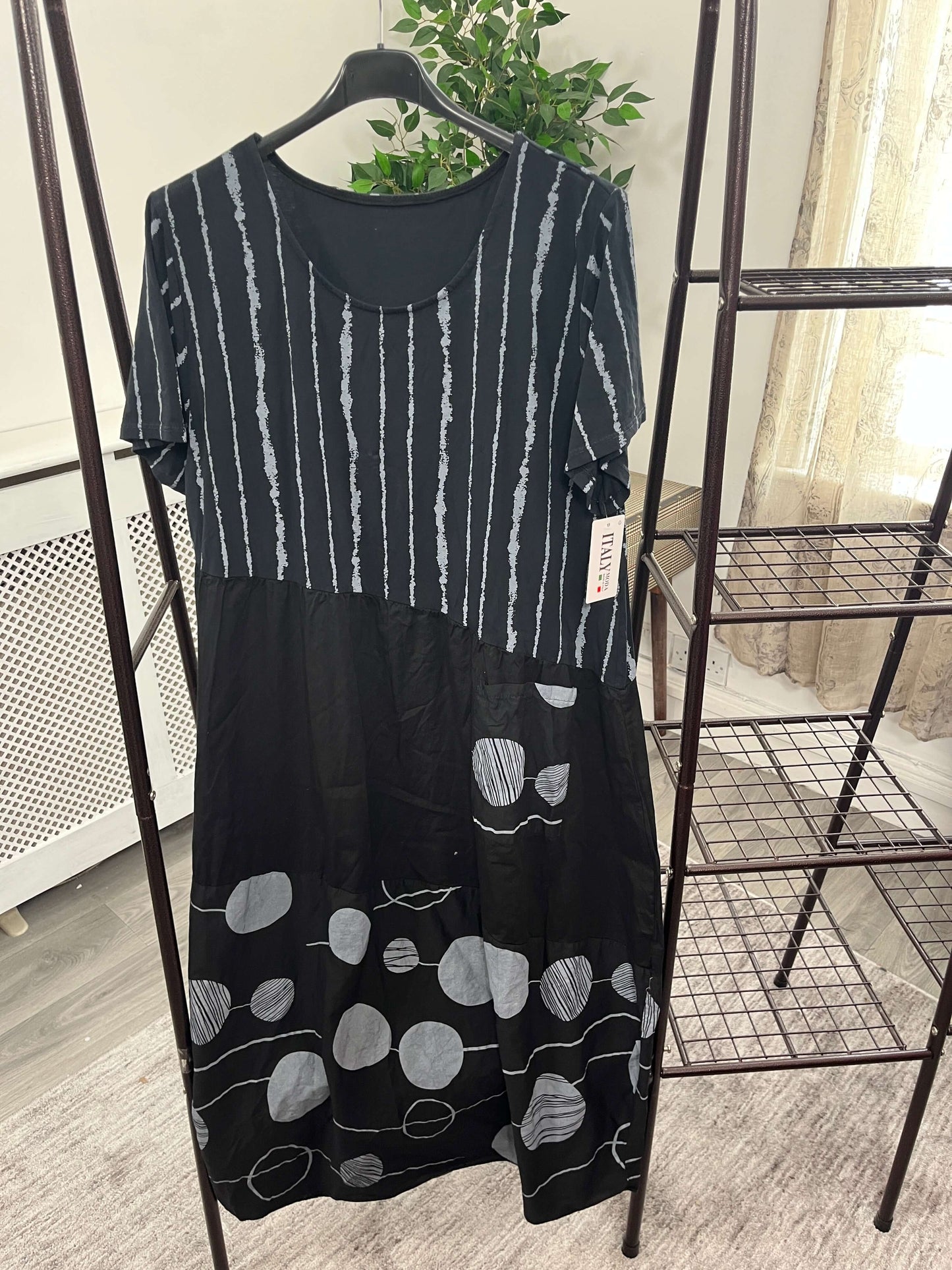 Dotty Stripe Sundress