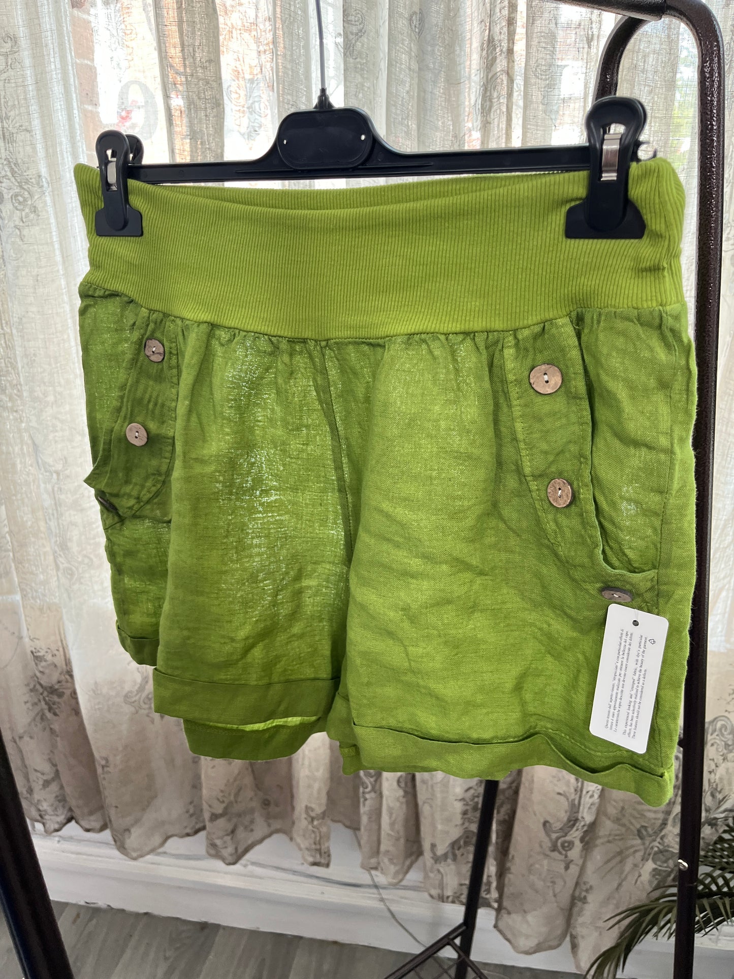Made in Italy Linen Shorts - Regular