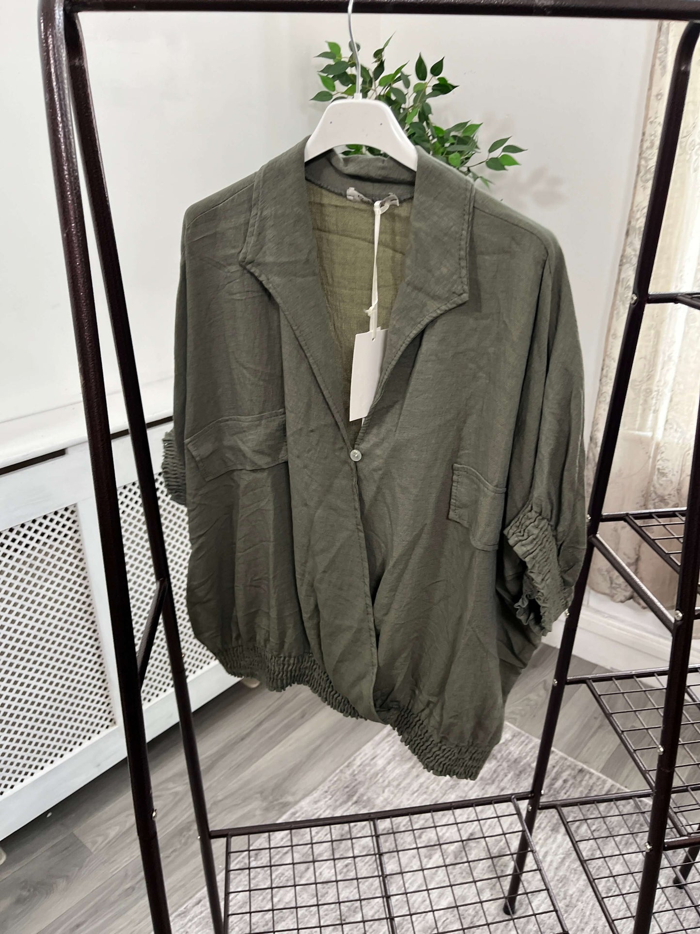 Lydia Bomber Style Ladies Shirt