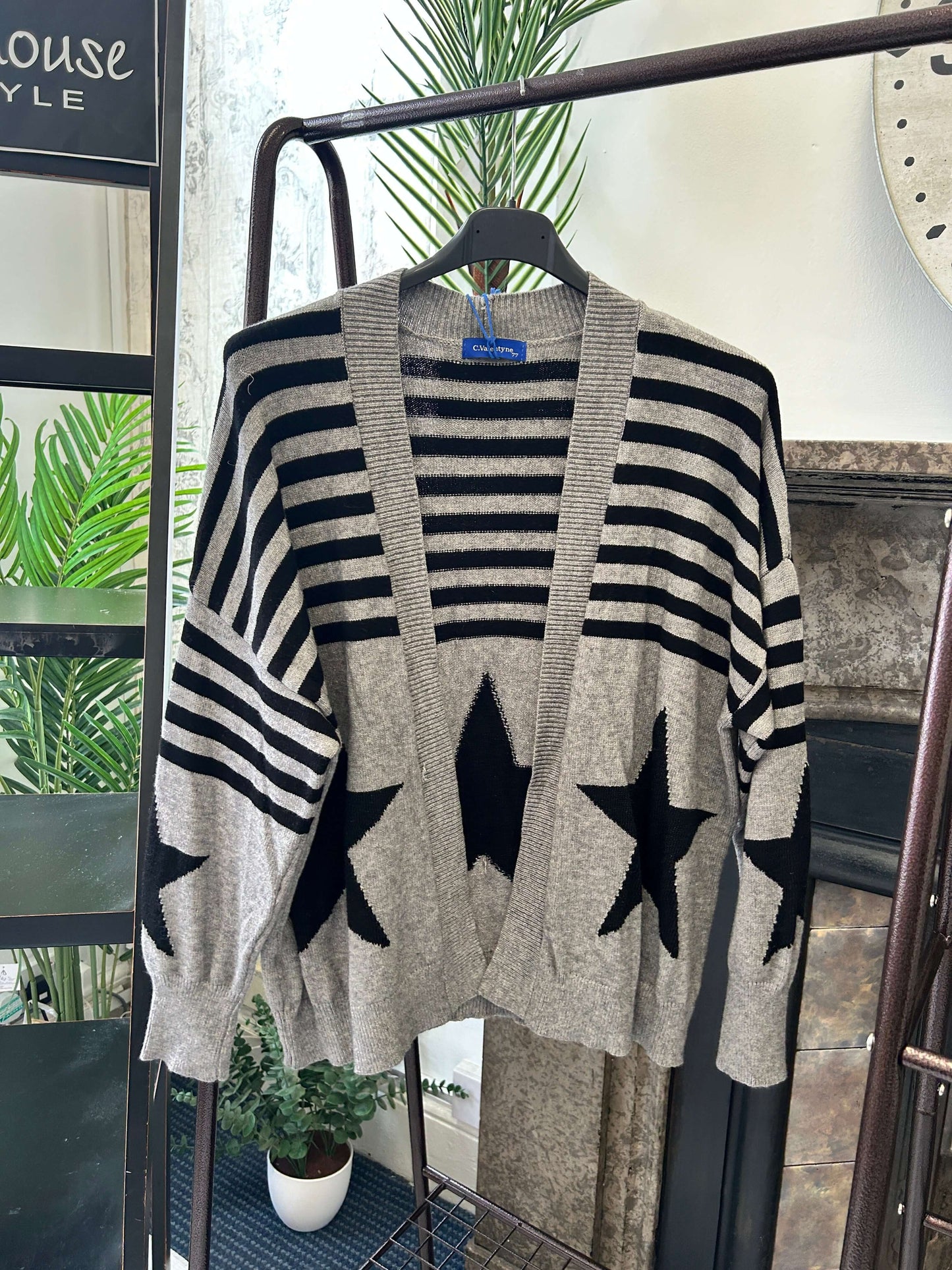 Striped Star Cardigan