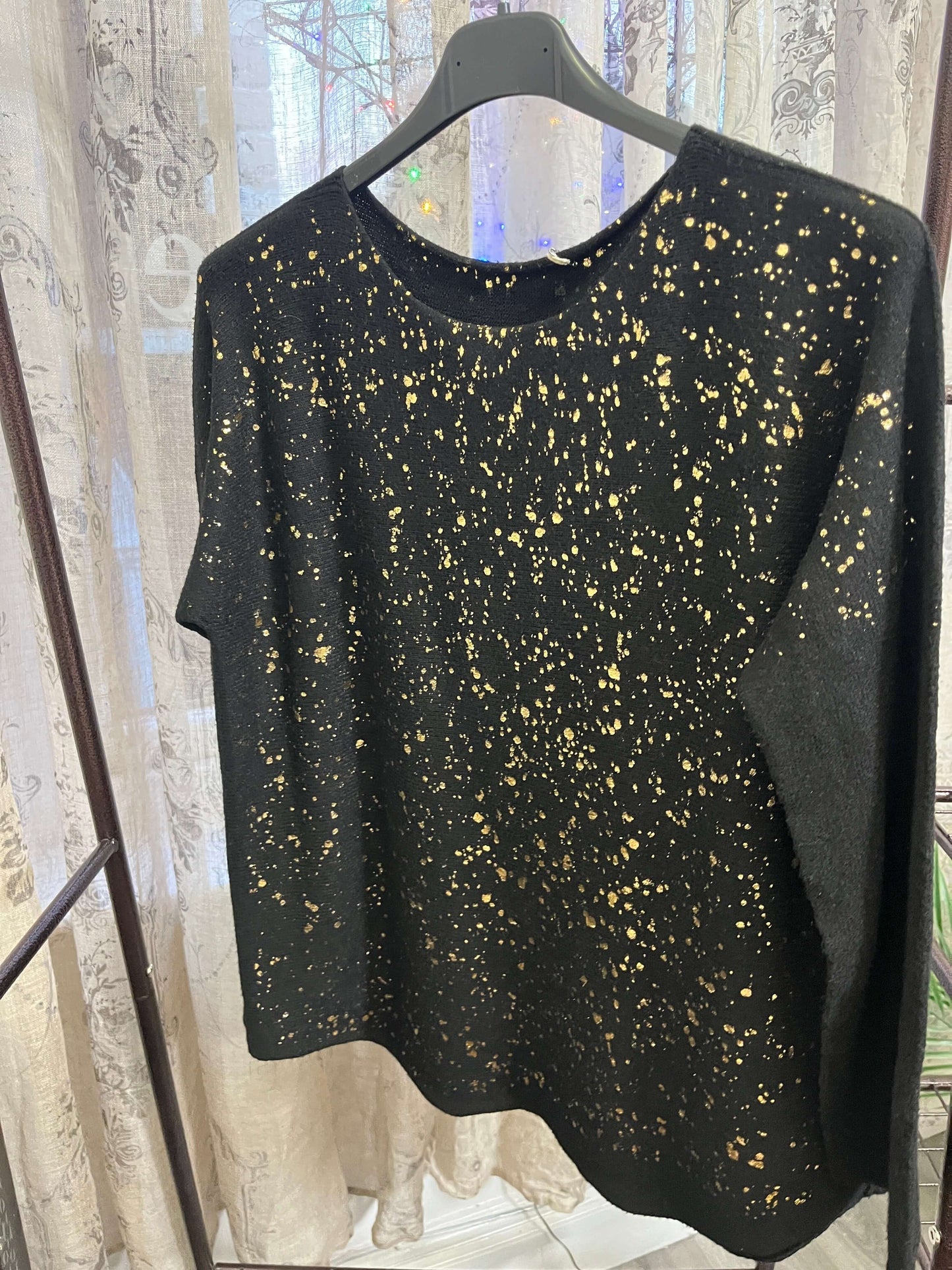 Sparkly Penelope Round Neck Super Soft Knit Jumper