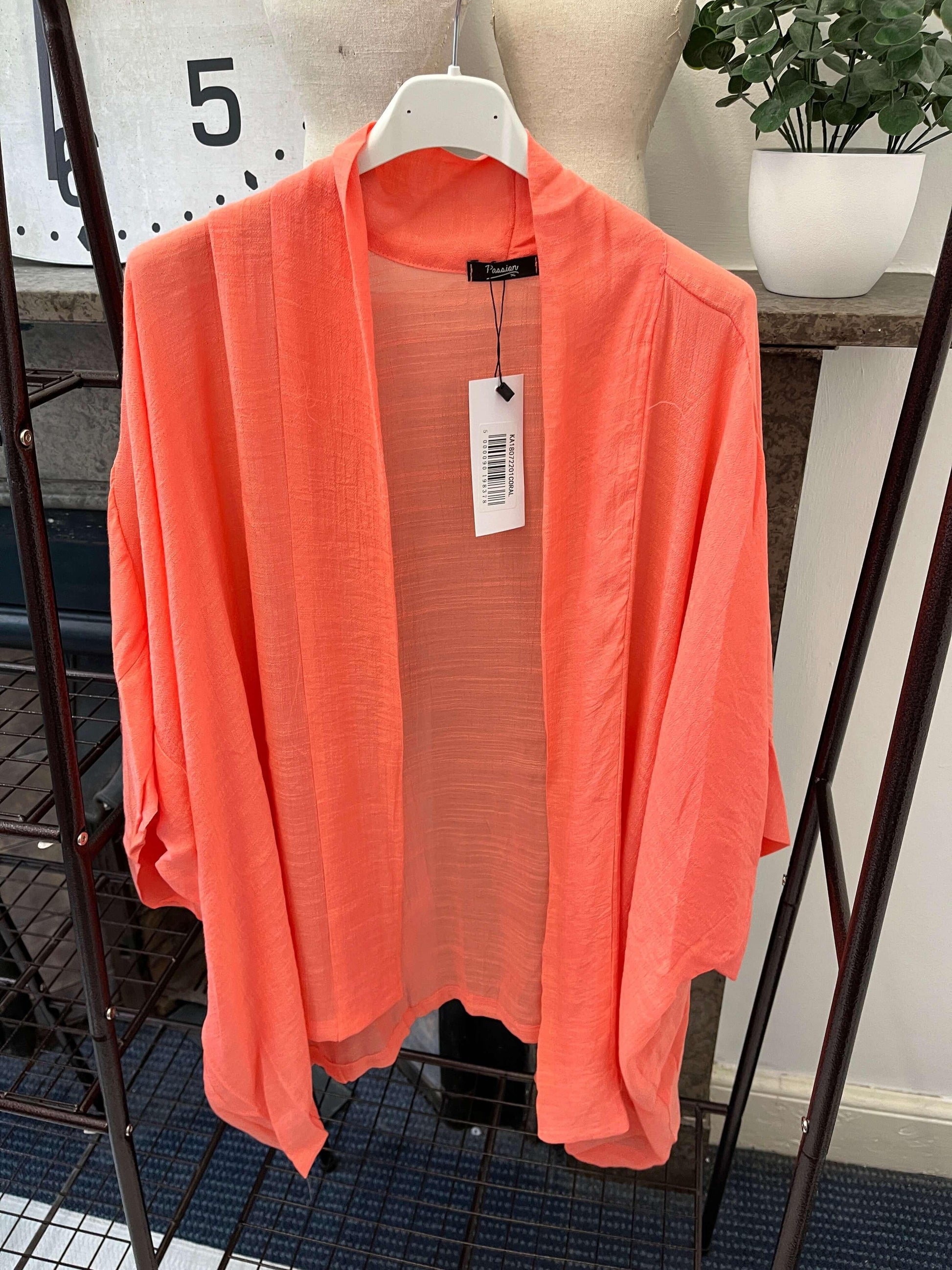 Relaxed Edge to Edge Kimono 