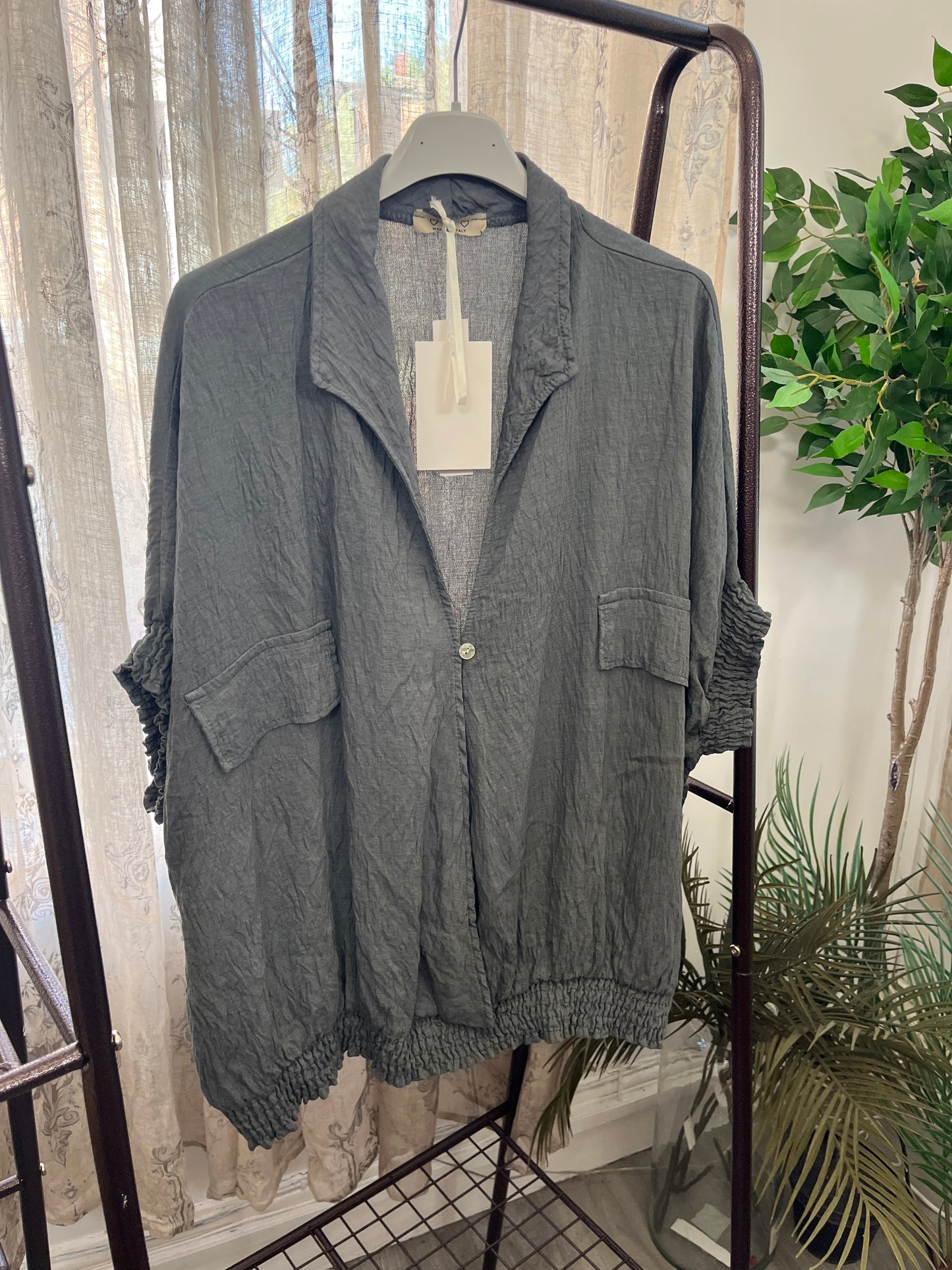 Lydia Bomber Style Ladies Shirt