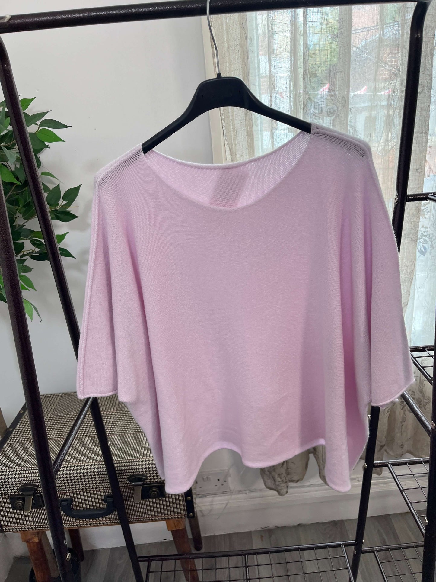 Torzi Boxy Swing Fine Knit Jumper