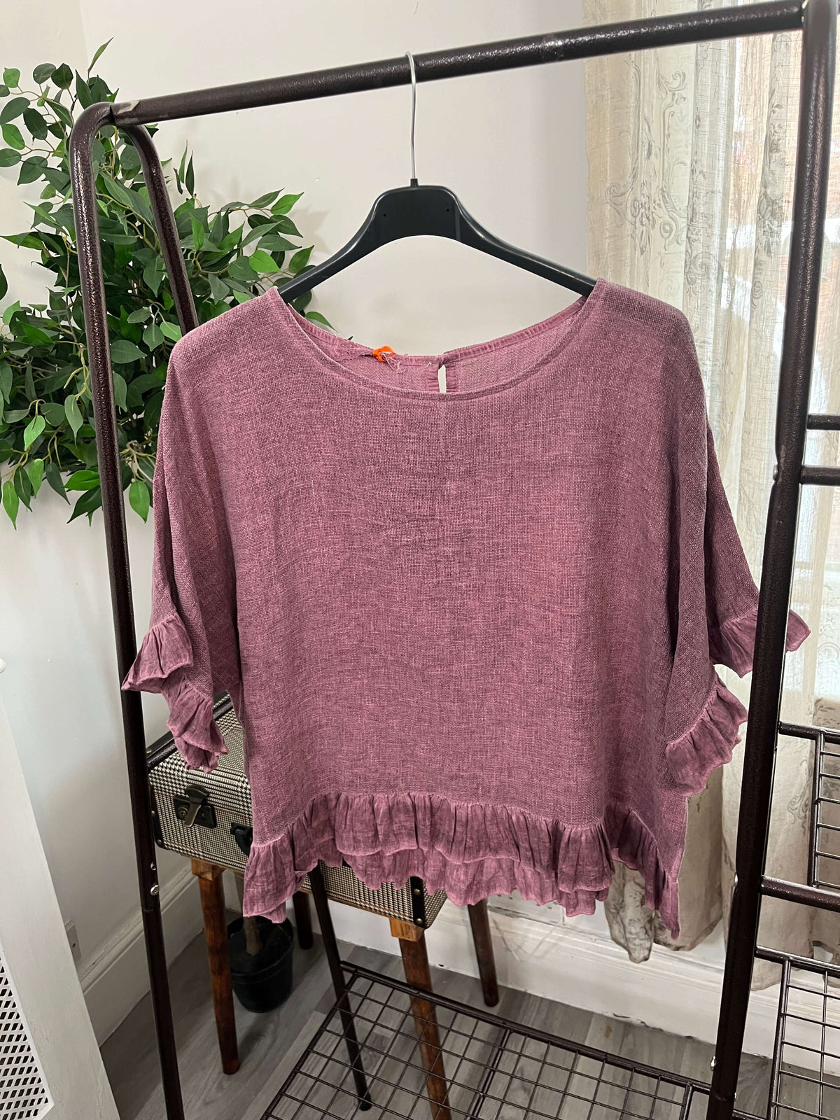 Nia Frill Detail Top