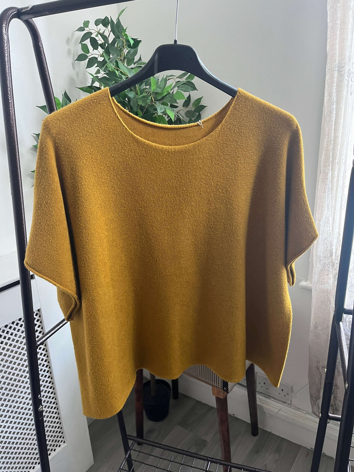 Torzi Boxy Swing Fine Knit Jumper
