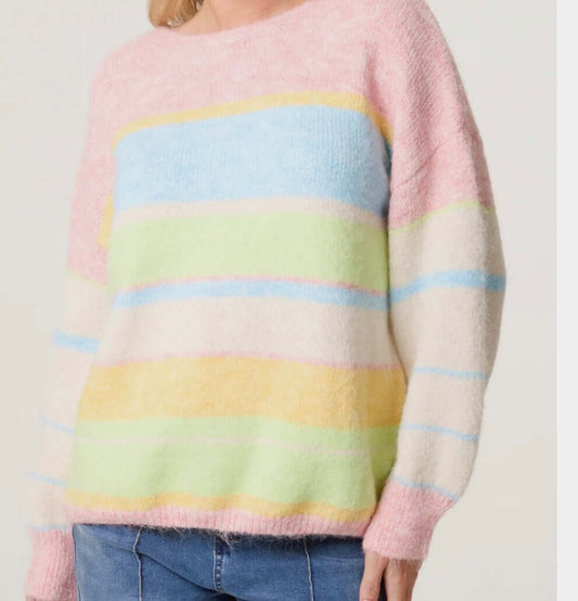 Sherbet Stripe Jumper