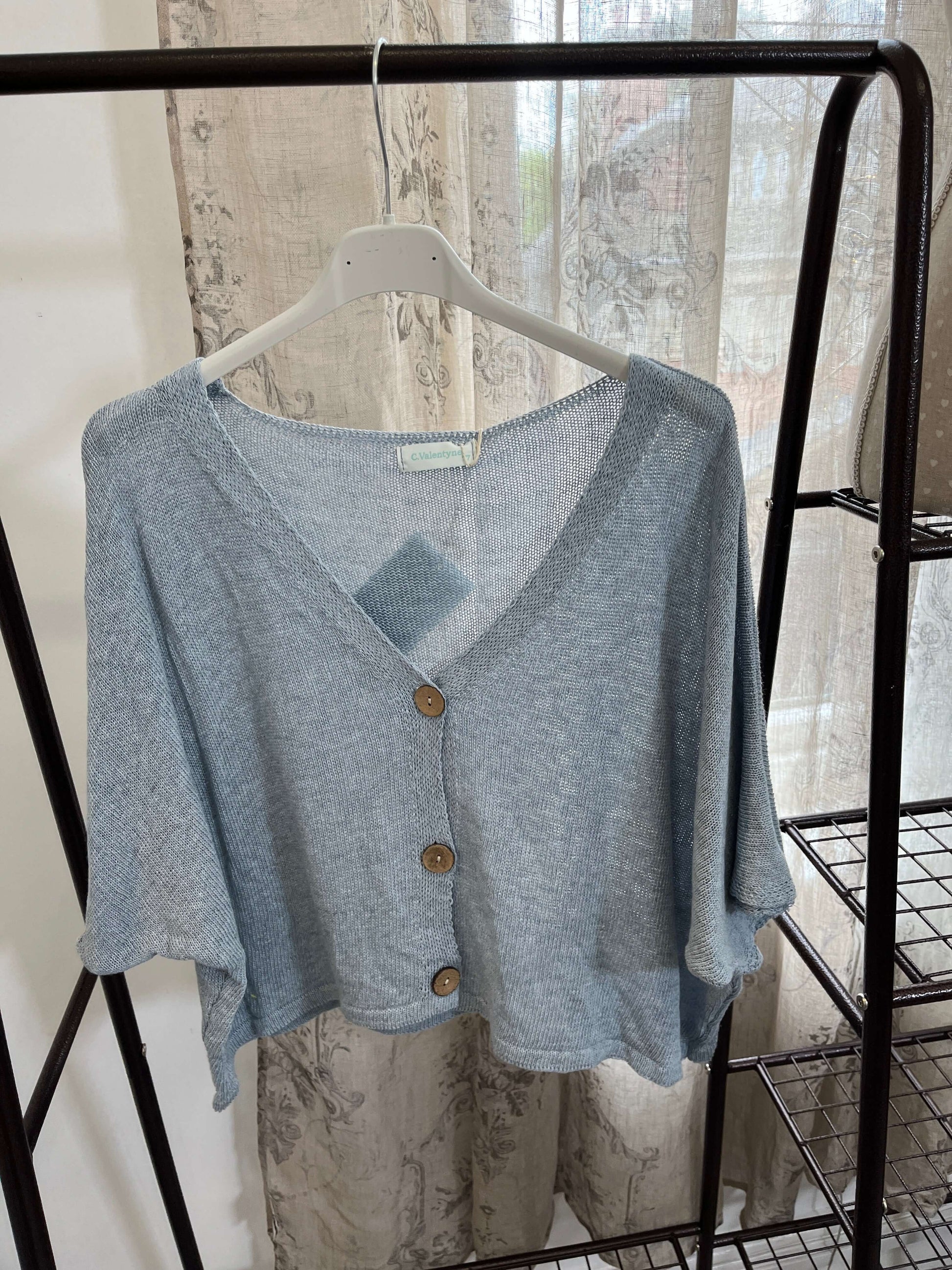 Aimee Cute Button Layering Cardi