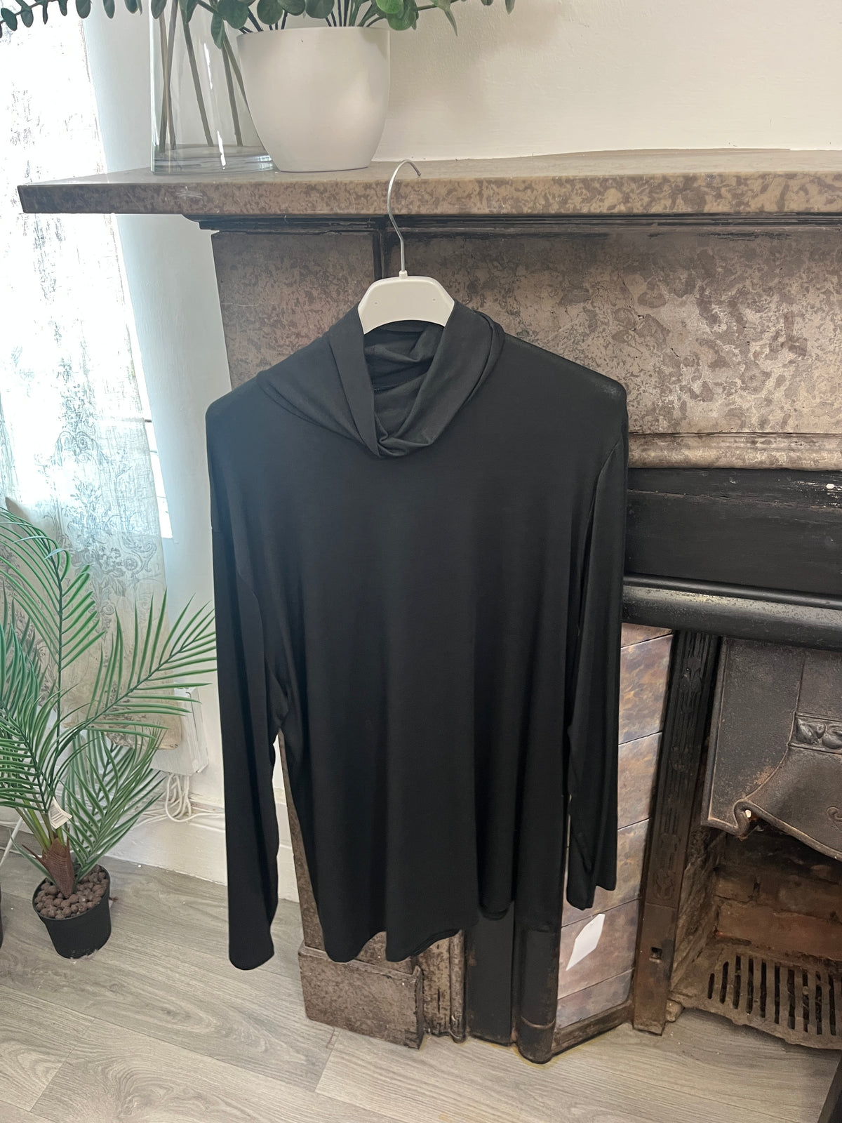 Polo Neck Second Skin Layering Top