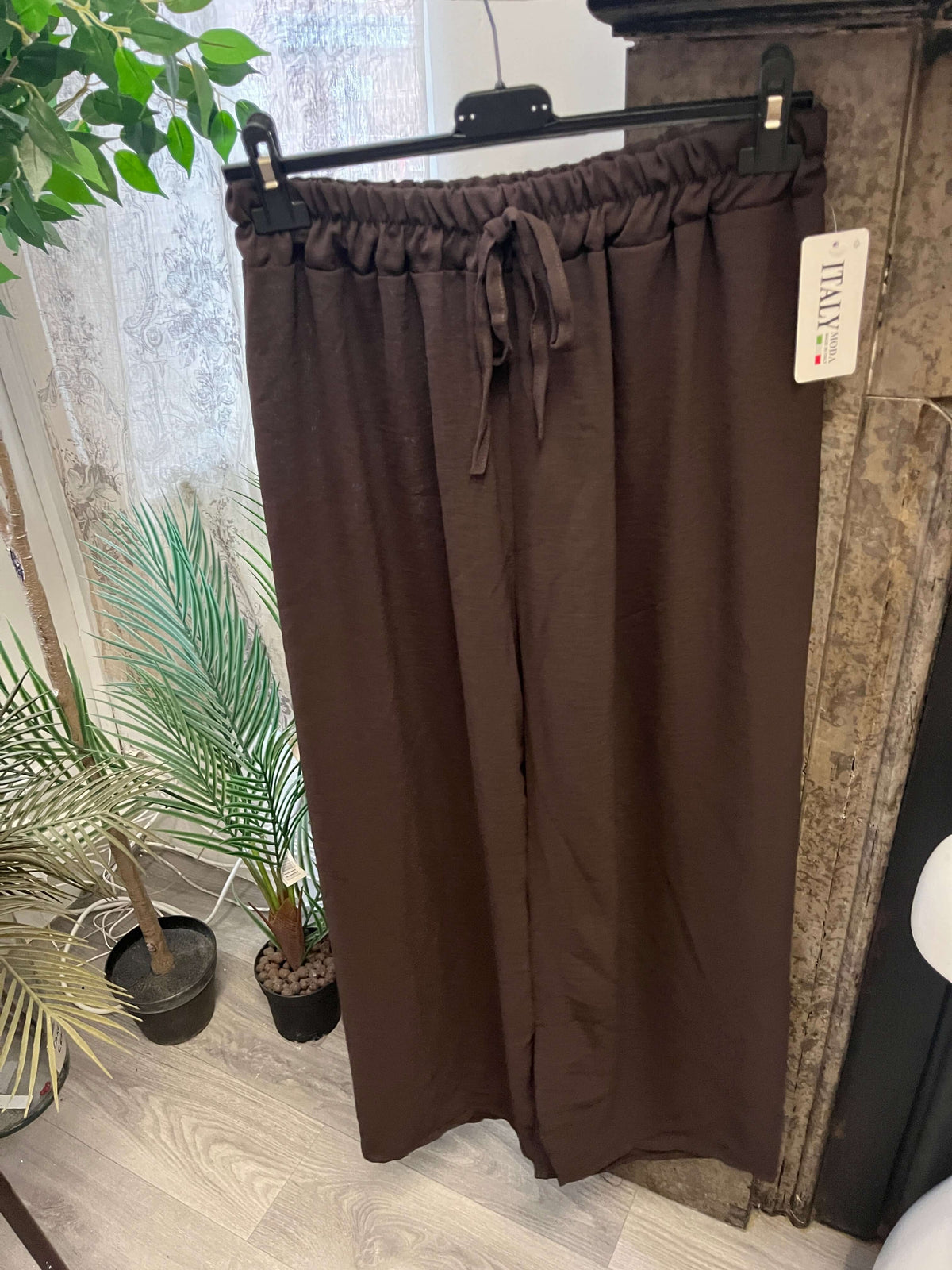 Elegant Wide Leg Palazzo Trousers