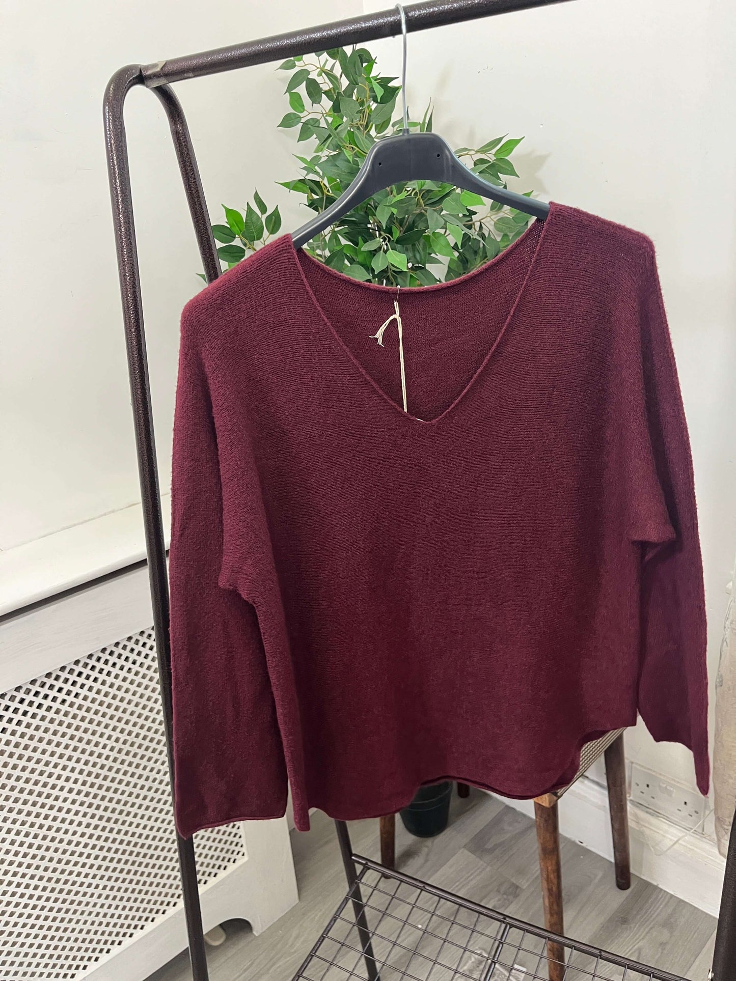 Pippa Classic V Neck Super Soft Knit Jumper